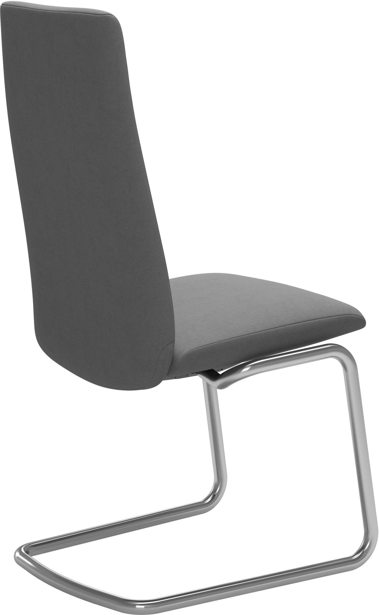 Polsterstuhl aus Back, Stressless® M, Stahl Größe Beinen High mit Laurel, Chrom in matt