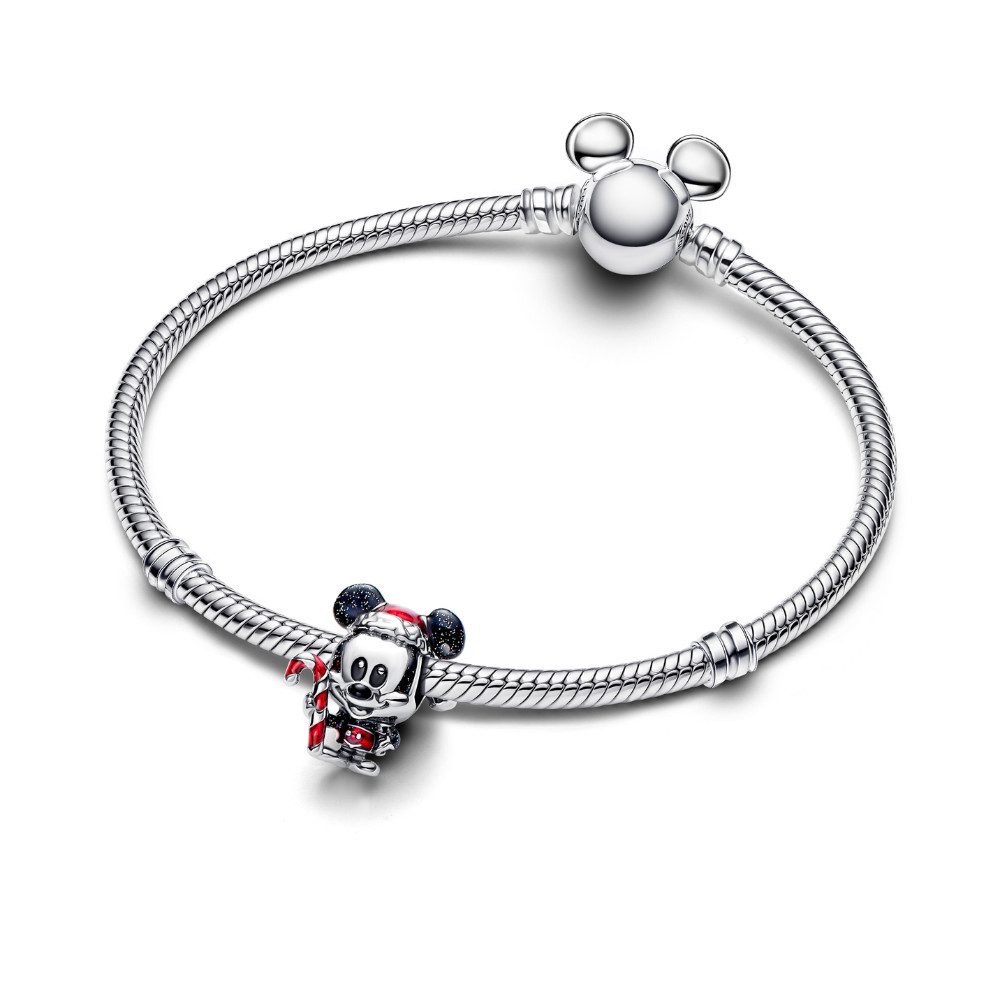 Pandora Charm-Einhänger 794217C01, Mickey Maus Weihnachten