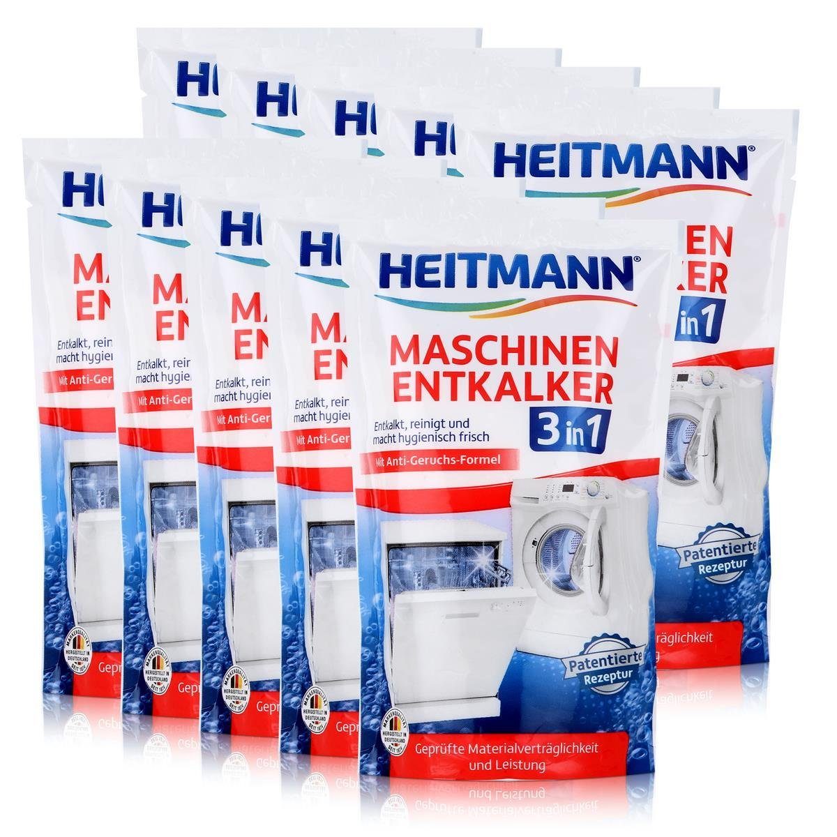 HEITMANN Heitmann Maschinen Entkalker 175g -Waschmaschinen und Geschirrspüler (Spezialwaschmittel