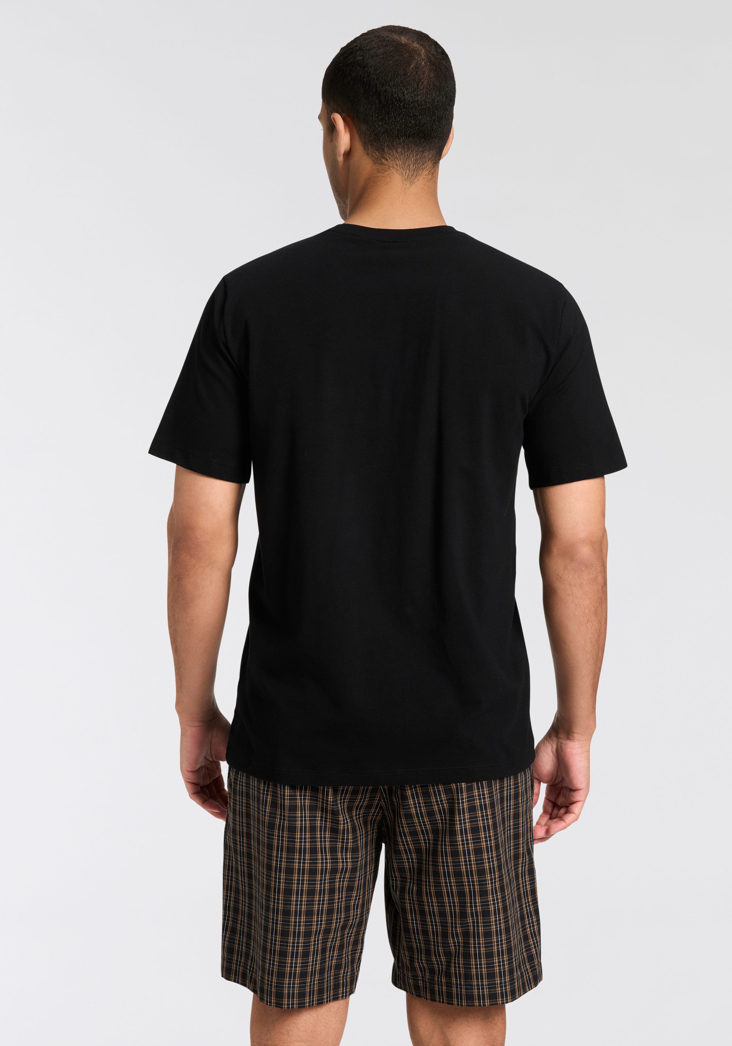 BOSS Pyjama Easy Short Set (Set, 2 tlg., 2er Set) günstig online kaufen