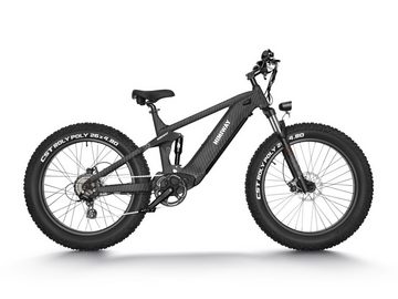 DOTMALL E-Bike Himiway Cobra 26x4,8 Zoll 250W MTB mit 48V 20AH AKKU,7 Speed System