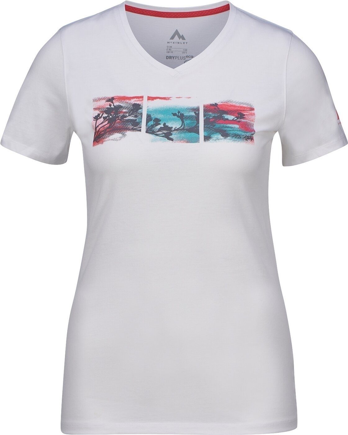 McKINLEY T-Shirt Da.-T-Shirt Mathu wms WHITE