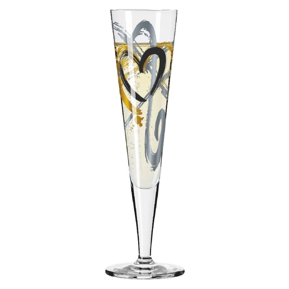 Sektglas Ritzenhoff Goldnacht Champus #1 T. Marutschke H12