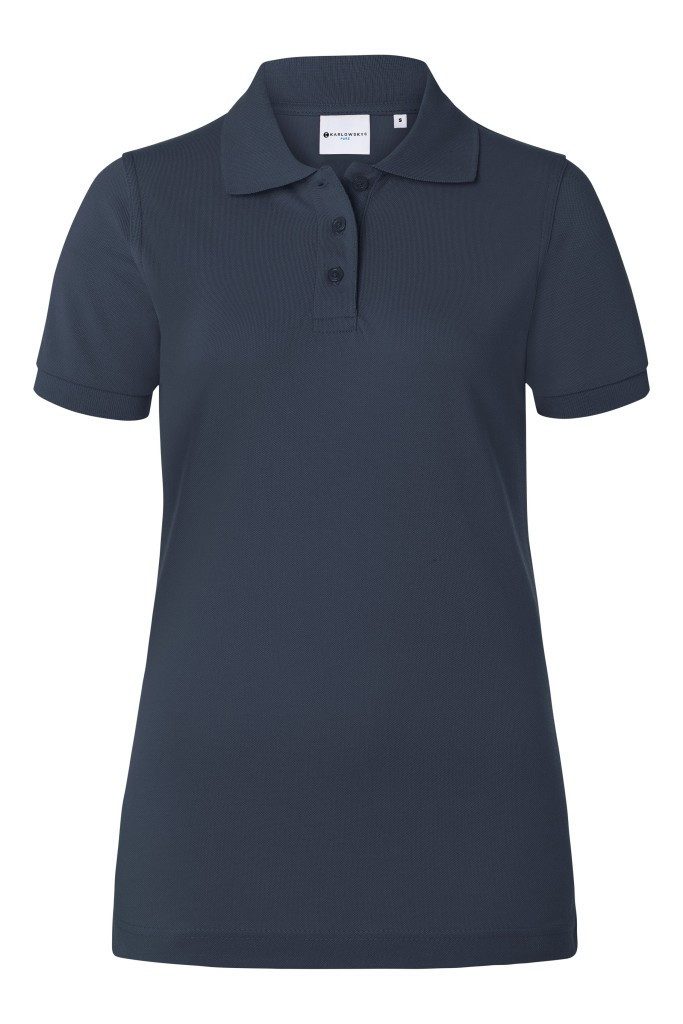 Karlowsky Fashion Poloshirt KARLOWSKY Damen Poloshirt BASIC Kurzarm Modern-Fit Marine