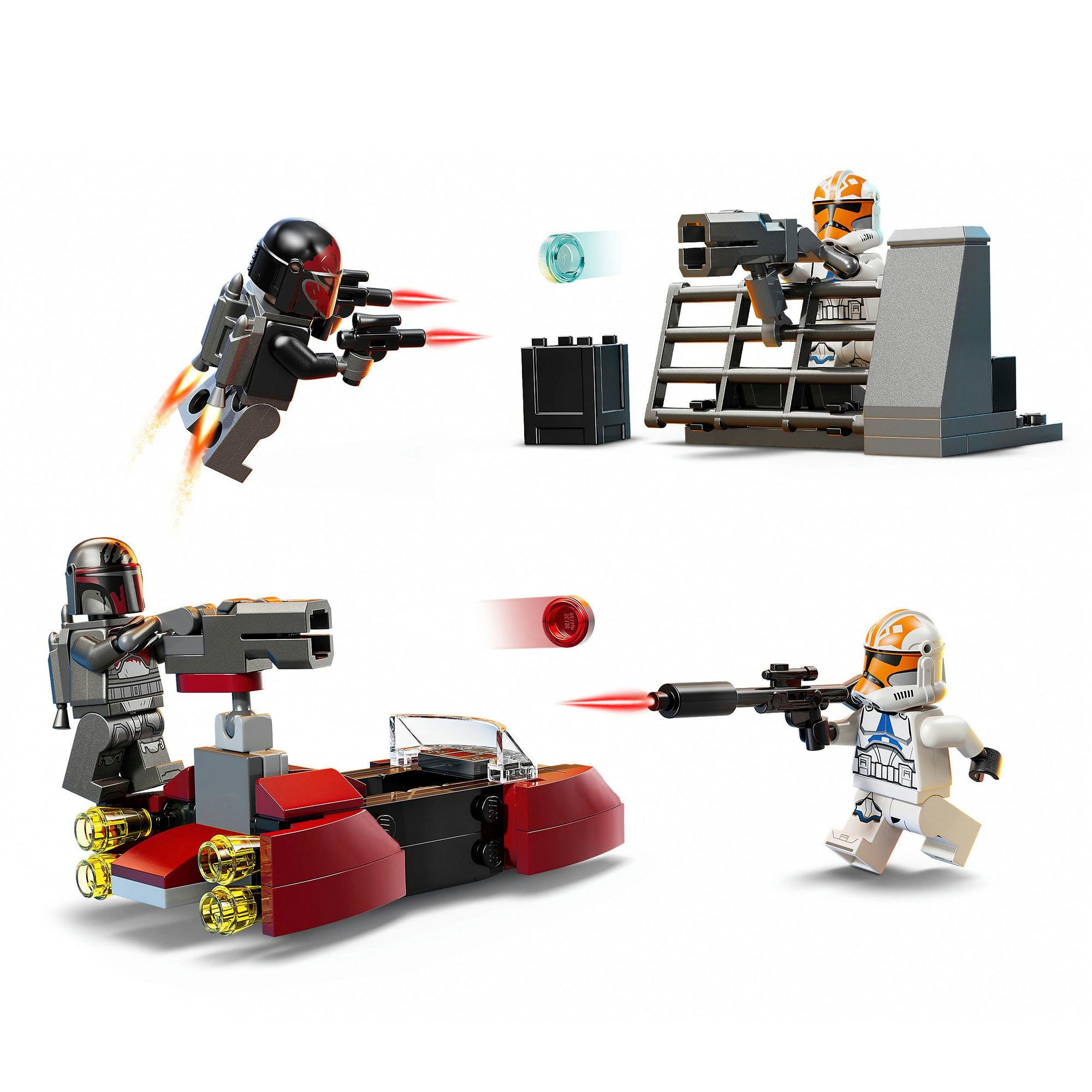 LEGO® Belagerung von Mandalore Battle Pack (75449), LEGO Star Wars Konstruktionsspielsteine, (116 St), Made in Europe – Bild 4 von 5