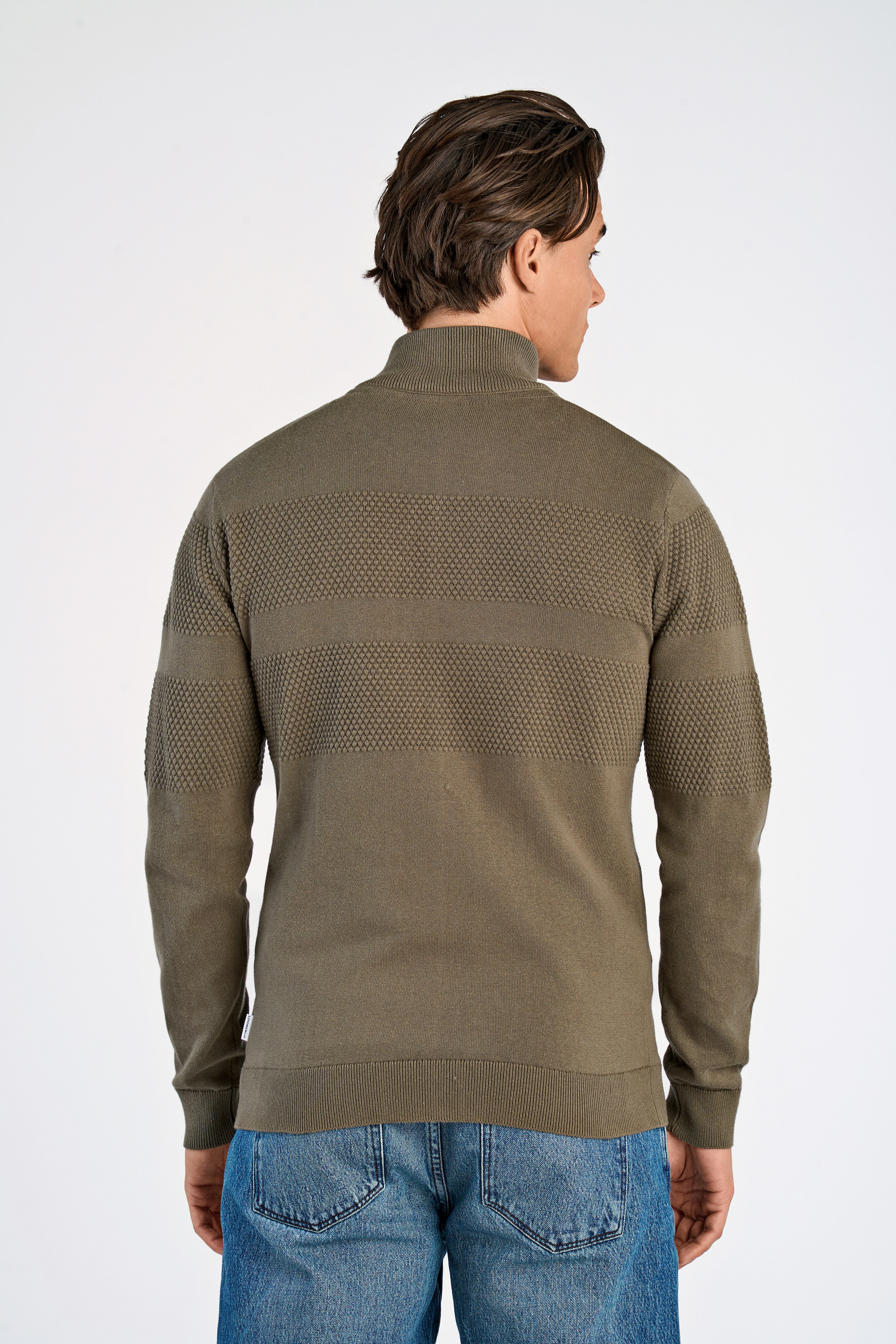 LINDBERGH Strickjacke mit Stehkragen und Reißverschluss günstig online kaufen