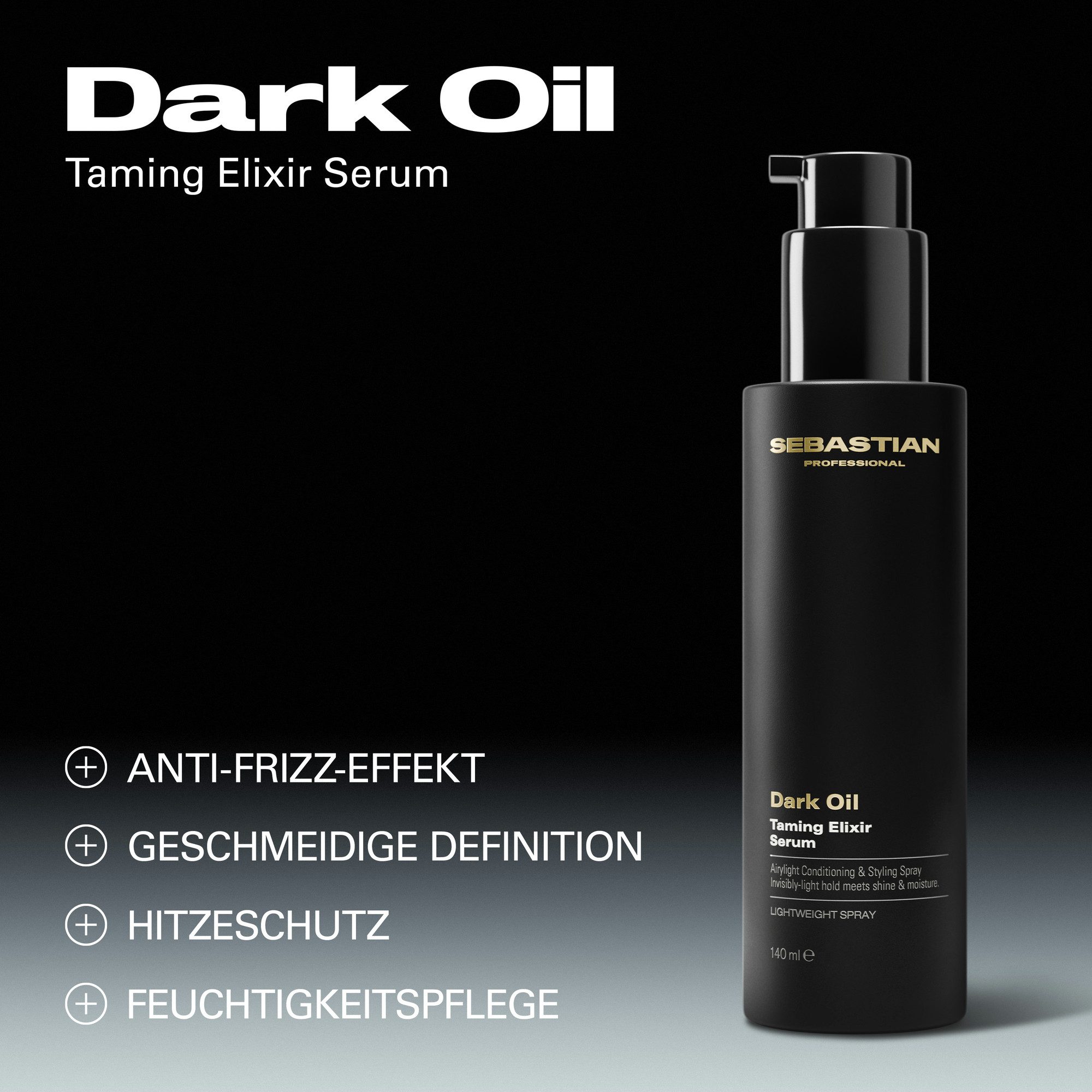 Sebastian Professional Haarelexier Taming Elixir, für feuchtes Haar, mit flüssiger Textur