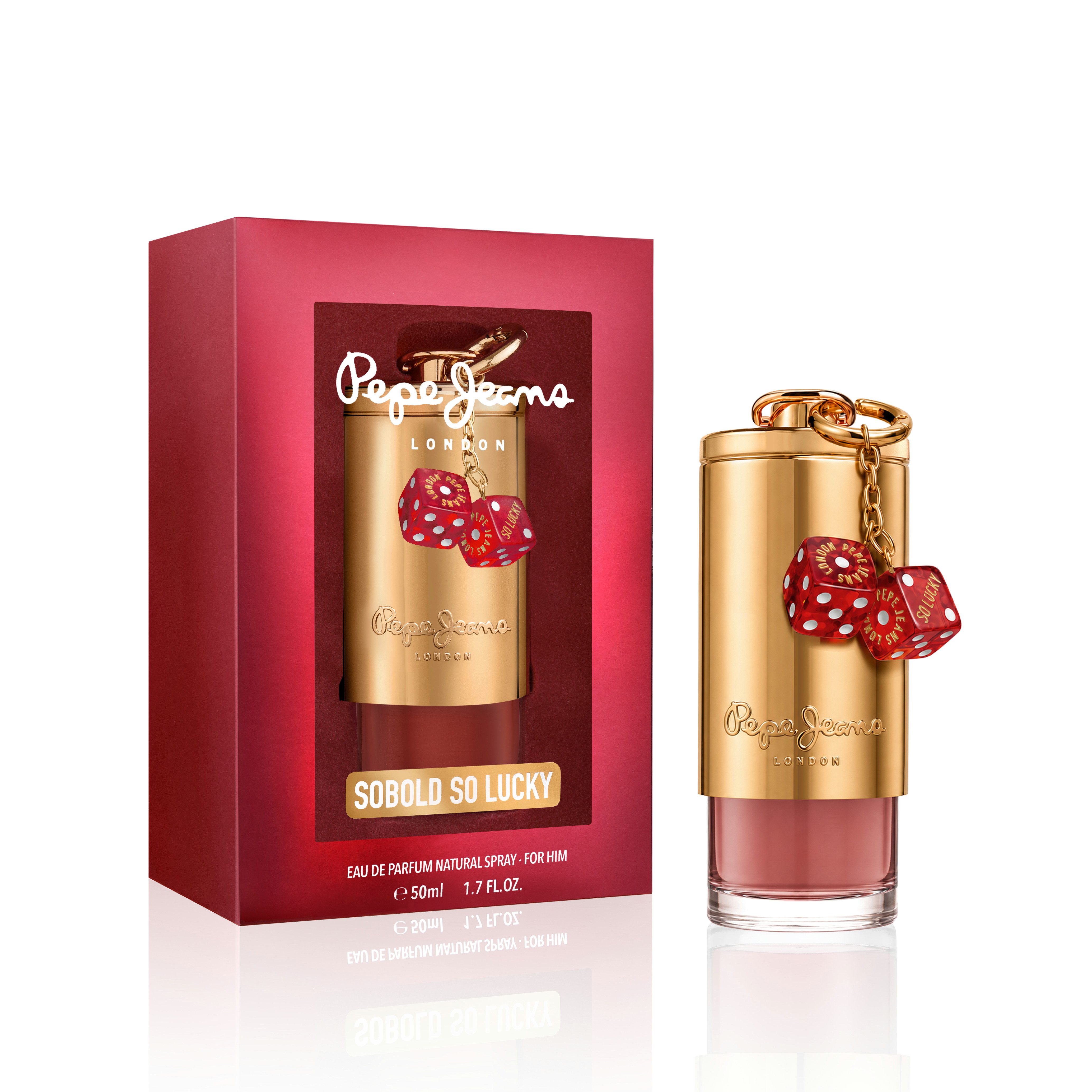 Pepe Jeans Körperpflegeduft Sobold - So Lucky for him EdP, Körperpflegeduft, EdP, flüssige Form, 50 ml