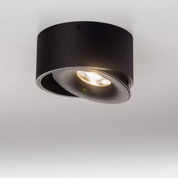 Licht-Trend LED Deckenstrahler Santa LED schwenk- & dimmbar 910lm Schwarz