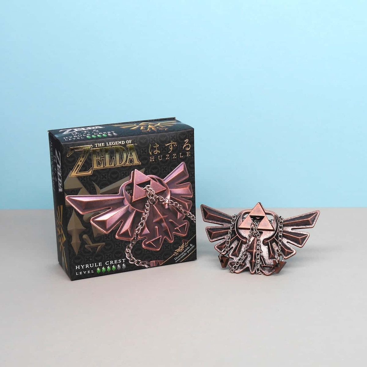 Hanayama Spiel THE LEGEND OF ZELDA: HYRULE CREST, Knobelspiel, Metallpuzzle