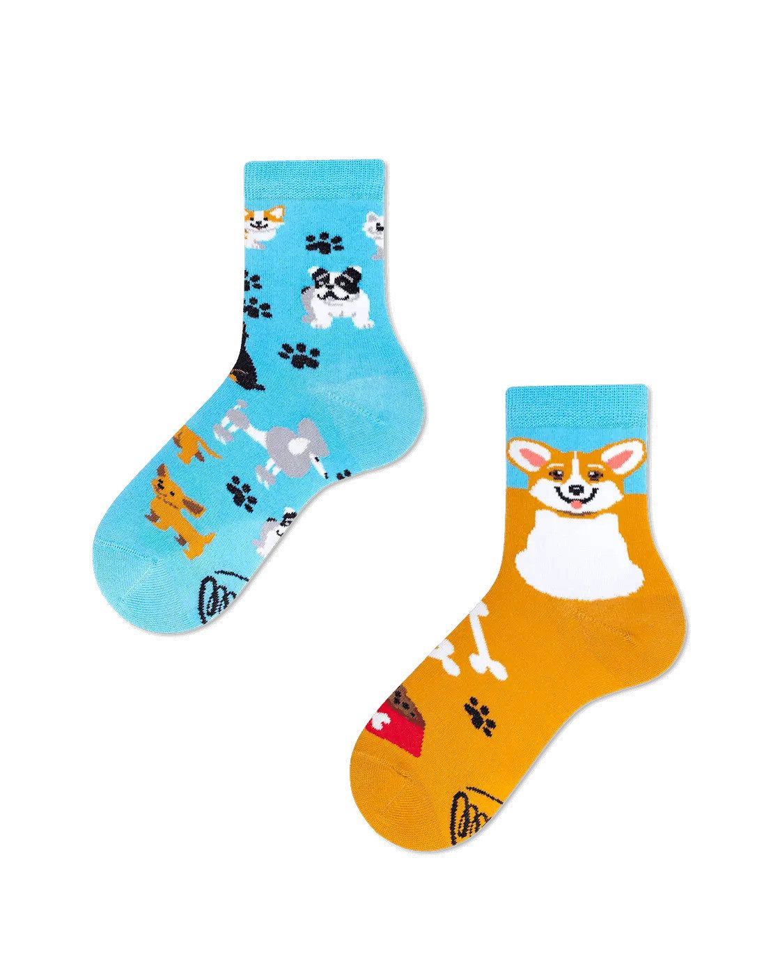 Freizeitsocken Many Mornings Kids Playful Dog