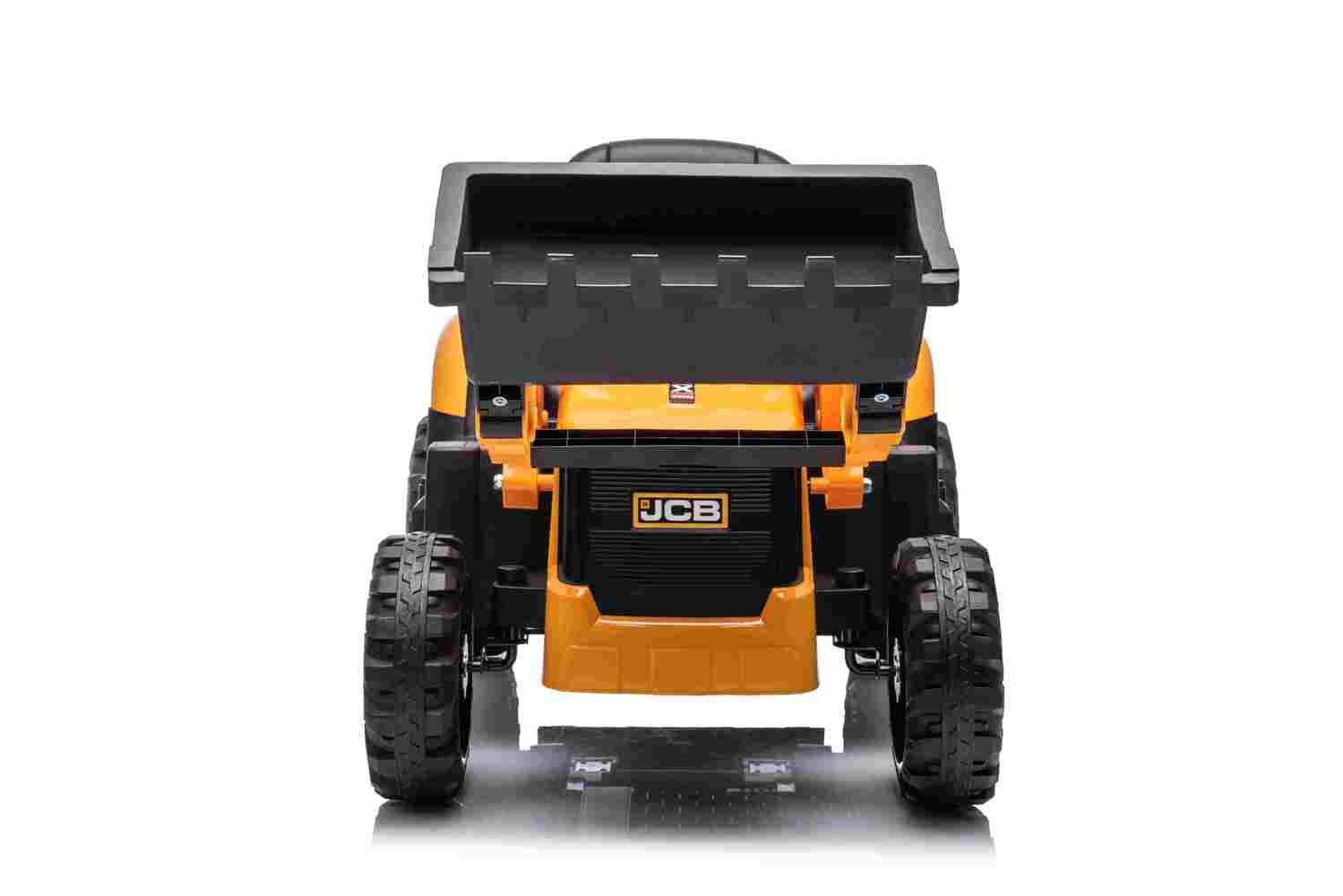 BoGi Elektro-Kinderbagger Kinder-Elektrobagger JCB 12V mit Schaufel, Fernbe günstig online kaufen