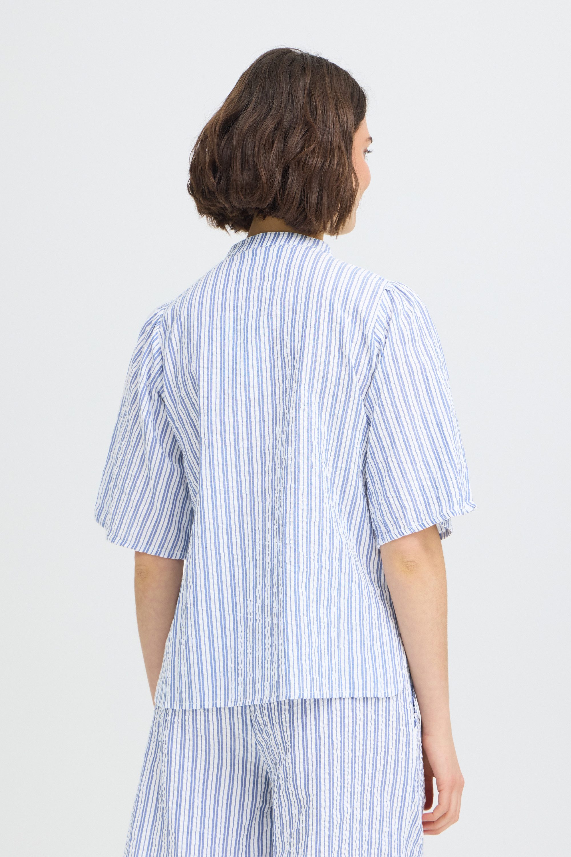 fransa Kurzarmbluse Kurzarm-Bluse FRCAYLA