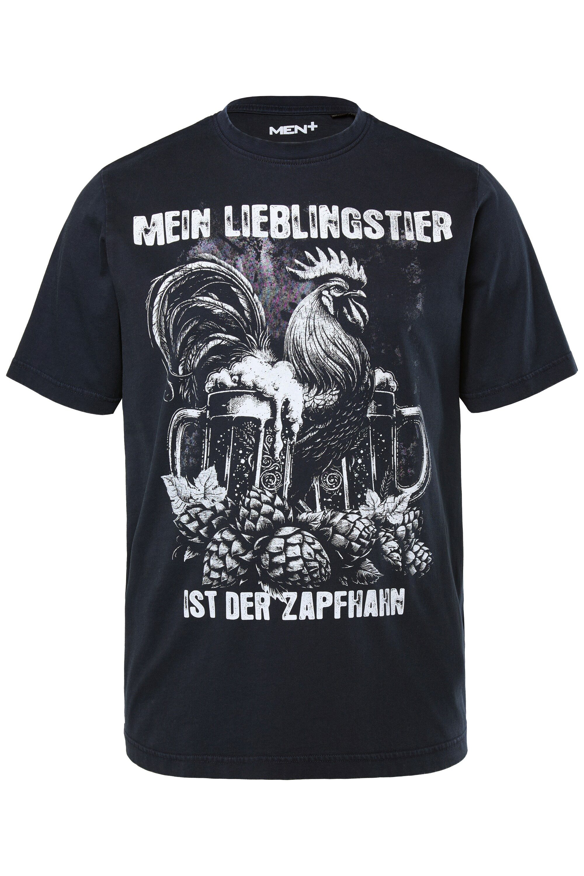 T-Shirt T-Shirt Tracht Halbarm Print Vintage