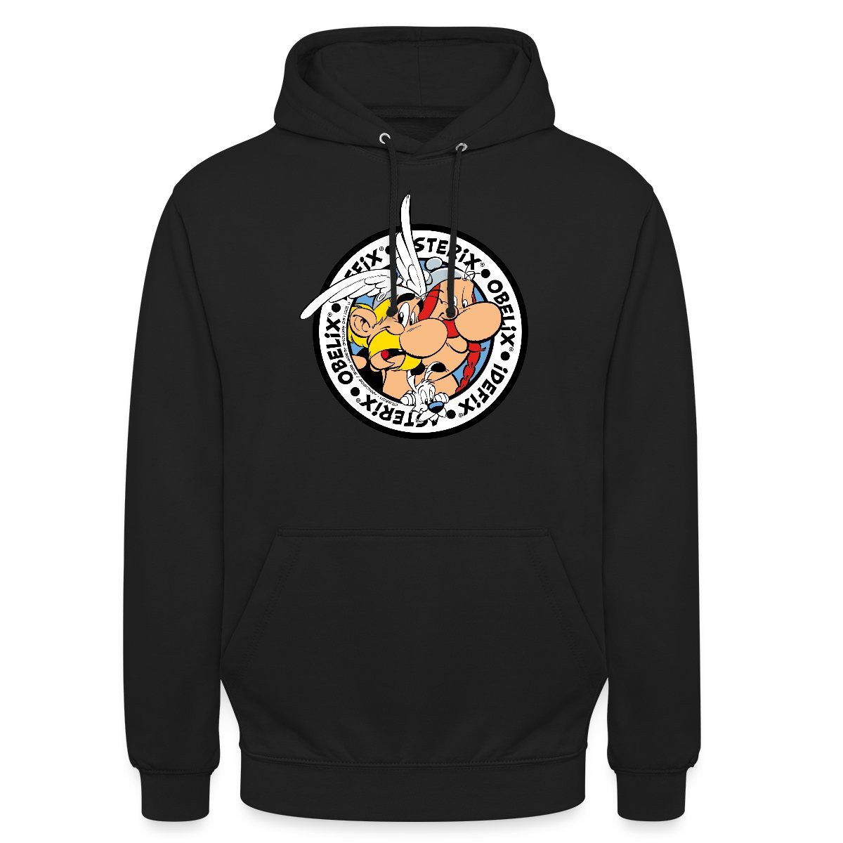 Spreadshirt Hoodie Asterix & Obelix Mit Idefix Abenteuer Unisex Hoodie (1-tlg)