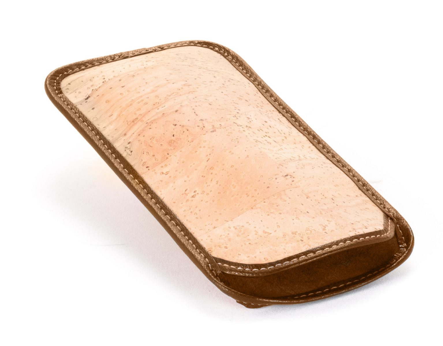 Kork-Deko.de Brillenetui Brillenetui aus Korkstoff Natur, Vegane Brillenhülle