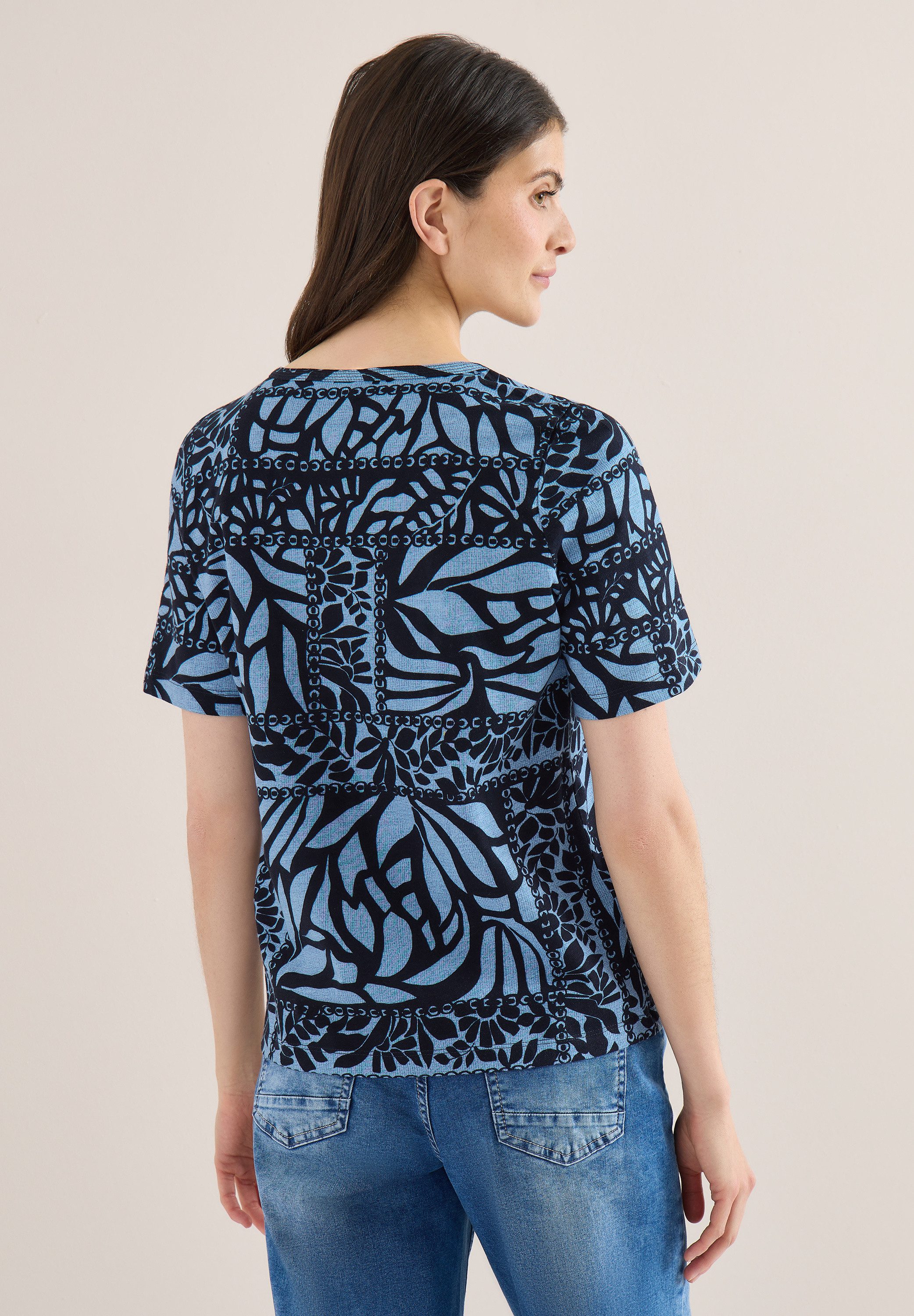 CECIL T-Shirt aus reiner Baumwolle günstig online kaufen