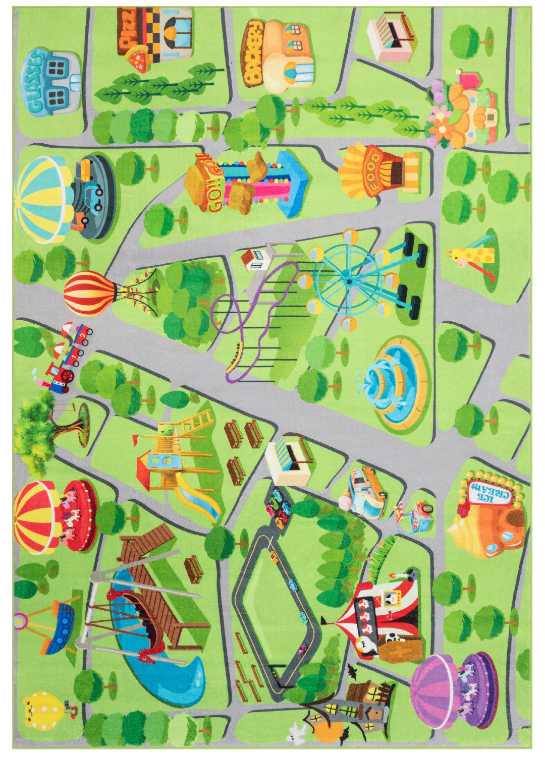 Tapiso Kinderteppich KIDS, rechteckig, Höhe: 6 mm, verträumte Kindermotive, rutschfest, Wohnzimmer, Schlafzimmer