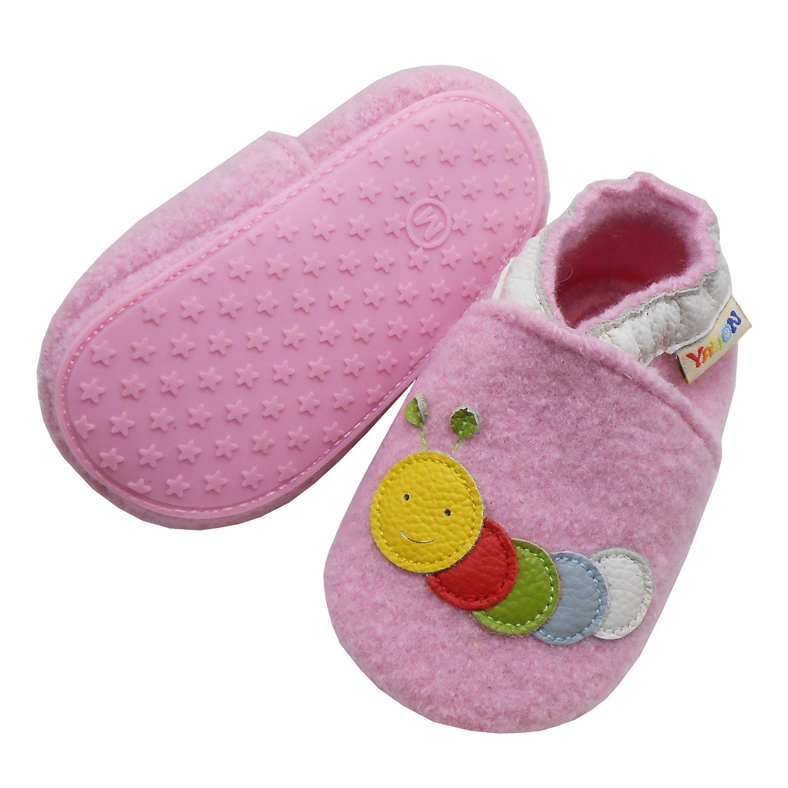 Yalion Krabbelschuh Filz Домашняя обувь aus 100% Schafwolle Plüsch Домашняя обувь