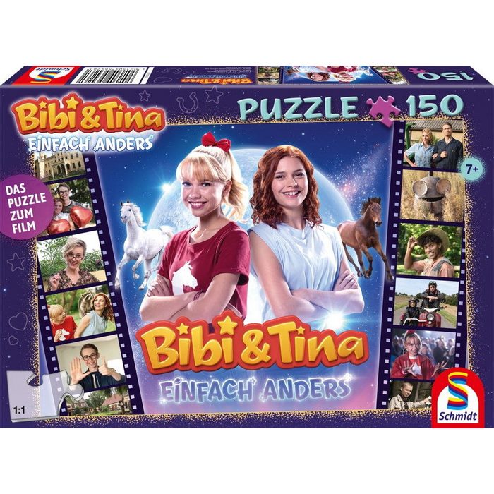 Schmidt Spiele GmbH Puzzle Bibi & Tina Film 5 Einfach anders 56426 150 Puzzleteile