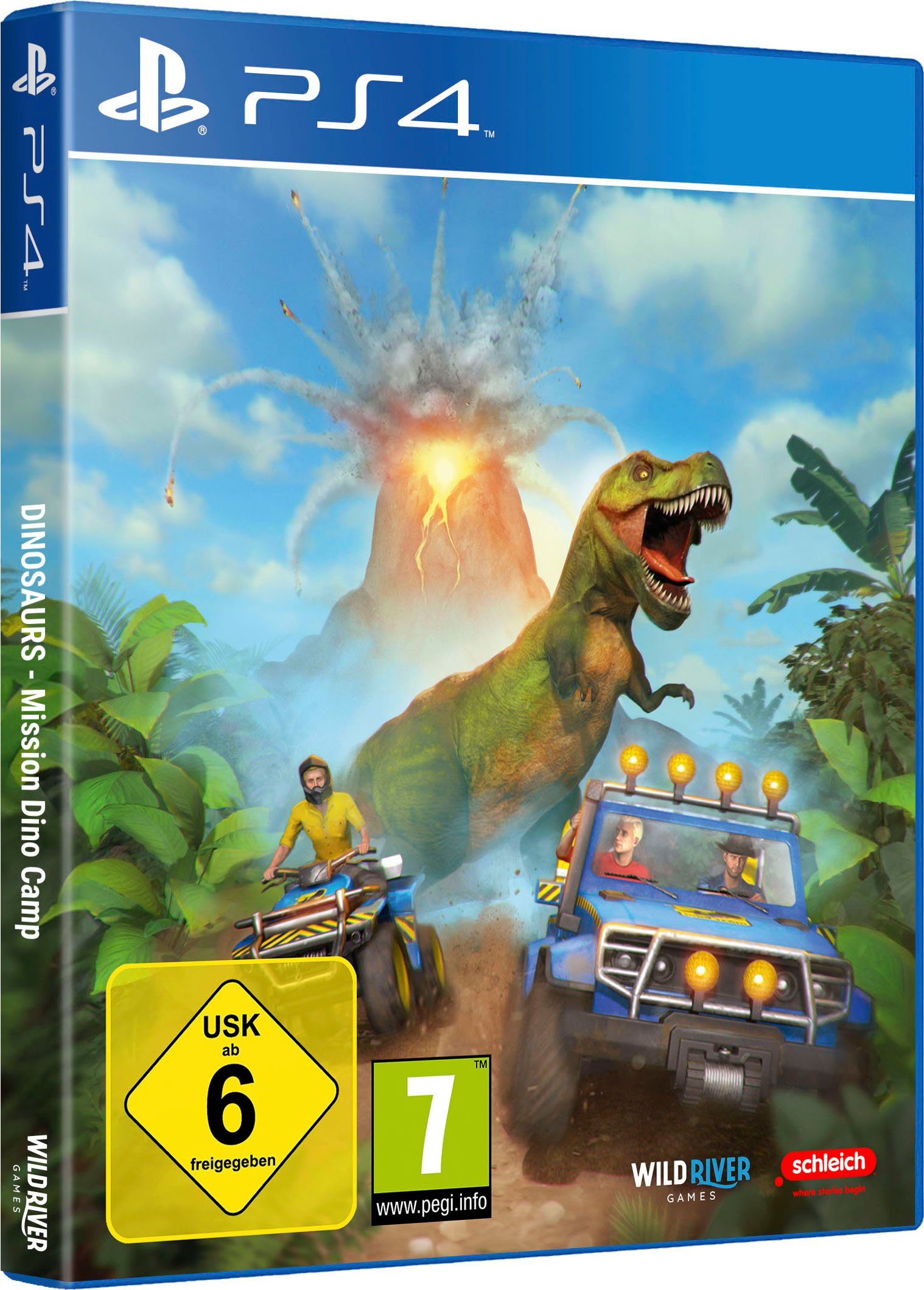 Camp Pyramide Dinosaurs: 4 Mission Dino Software PlayStation