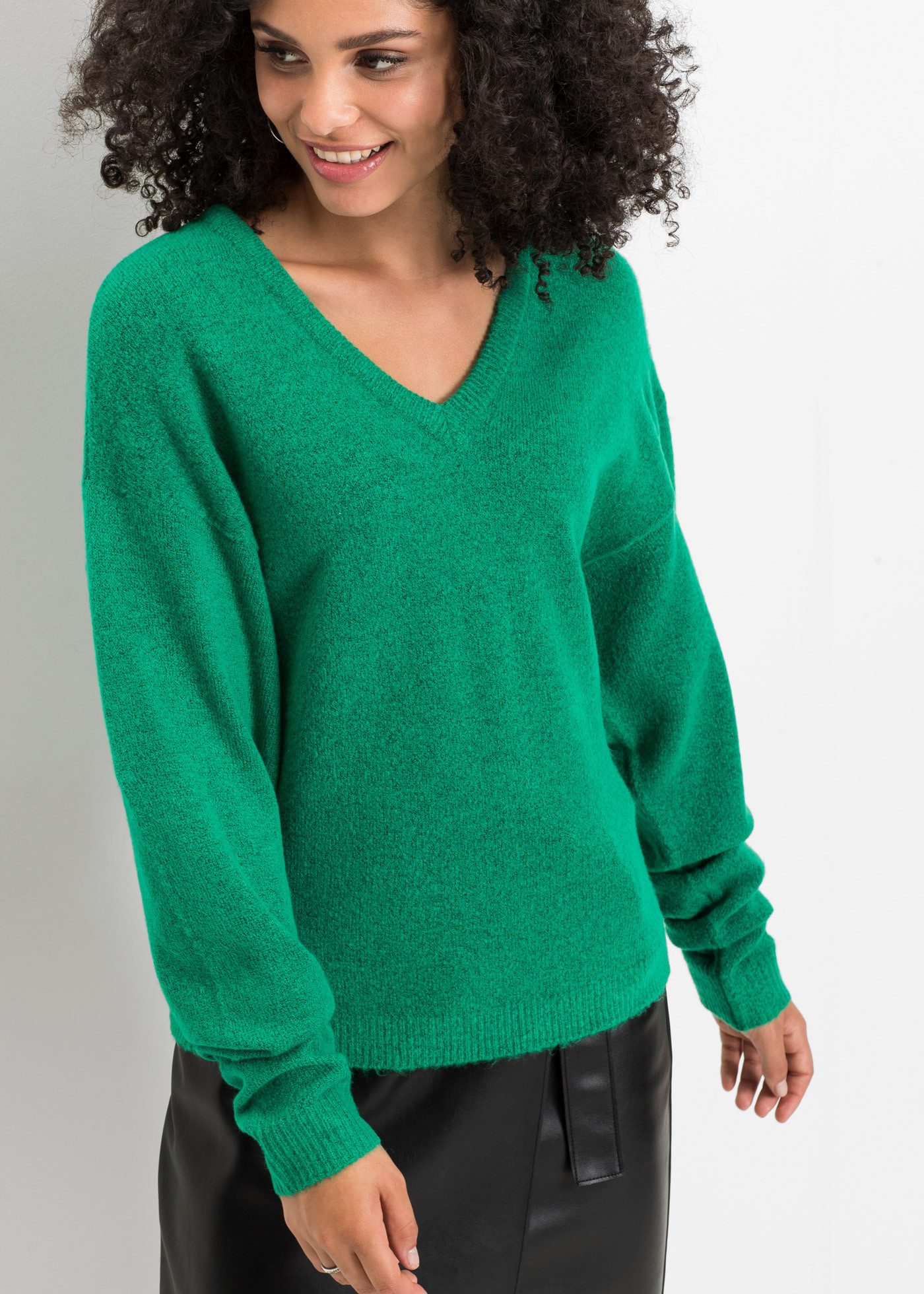 bonprix Strickpullover Oversize-Strick-Pullover günstig online kaufen