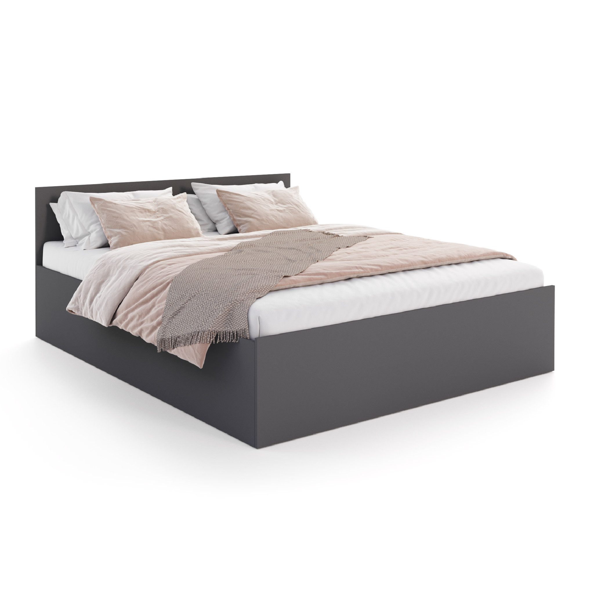FDM Stauraumbett PANAMA SP modernes Bett Lattenrost Bettkasten pflegeleicht MADE IN EU (verfügbar 90x200 120x200 140x200 160x200 180x200cm, Bettrahmen, Bett, mi – Bild 2 von 5