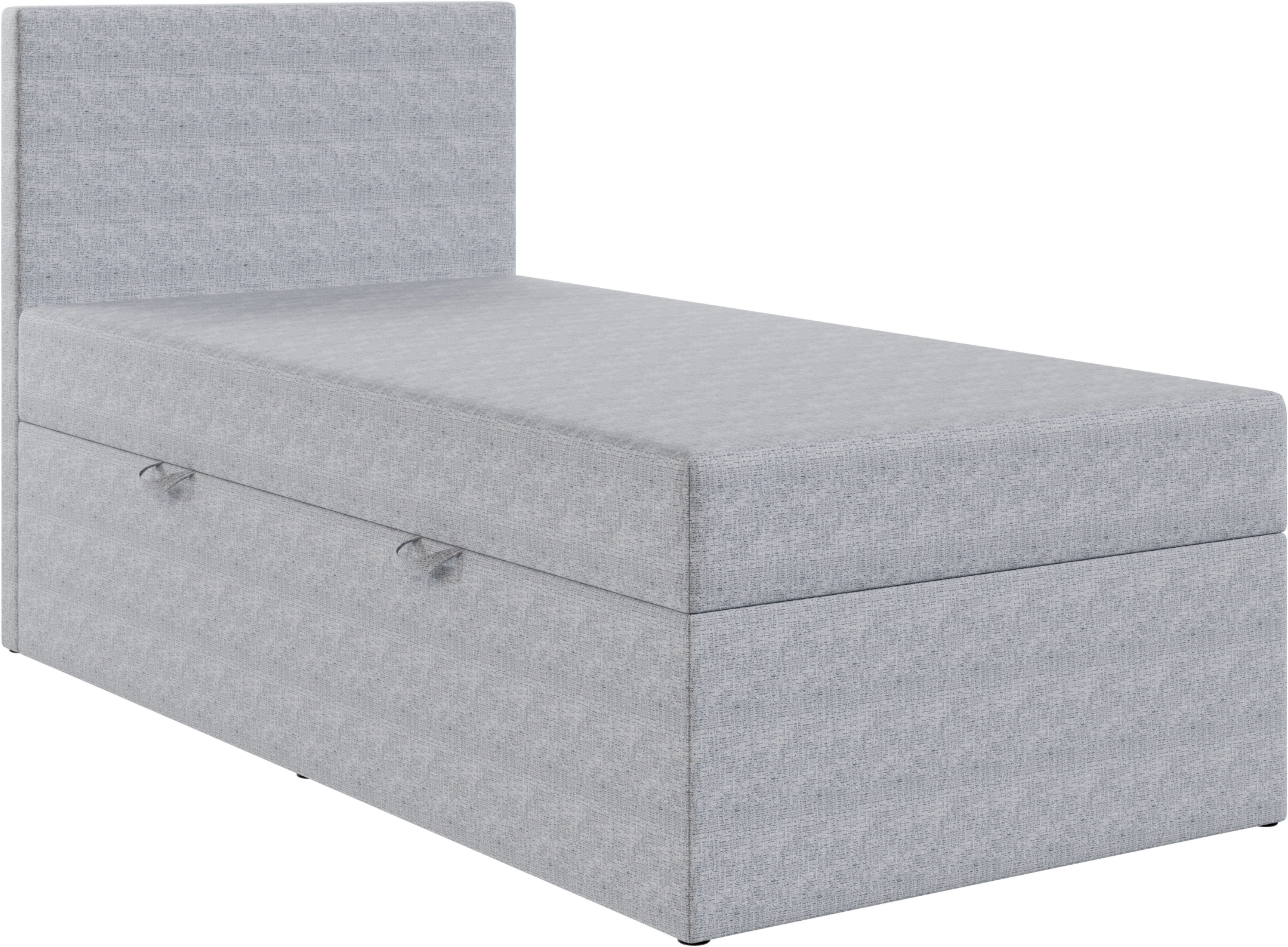 FORTE Einzelbett LUNO inkl. Bettkasten, Breite: 100cm