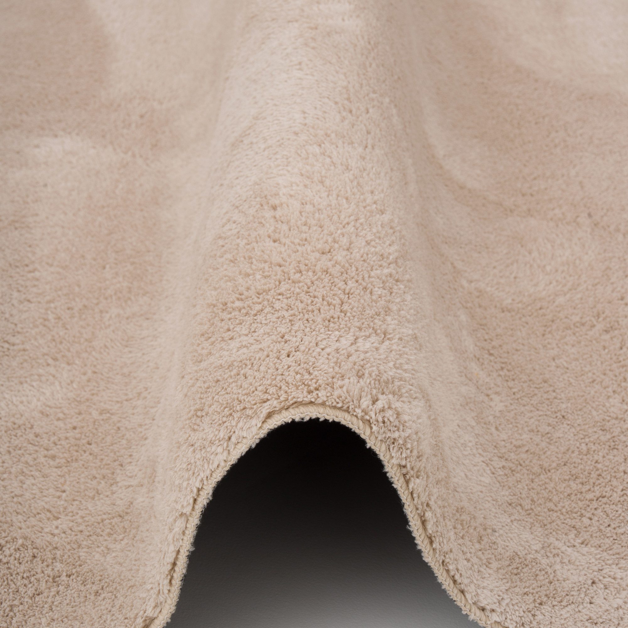 Pergamon Fellteppich Fellteppich Super Soft Pearl Rund, Rund, Höhe: 19 mm