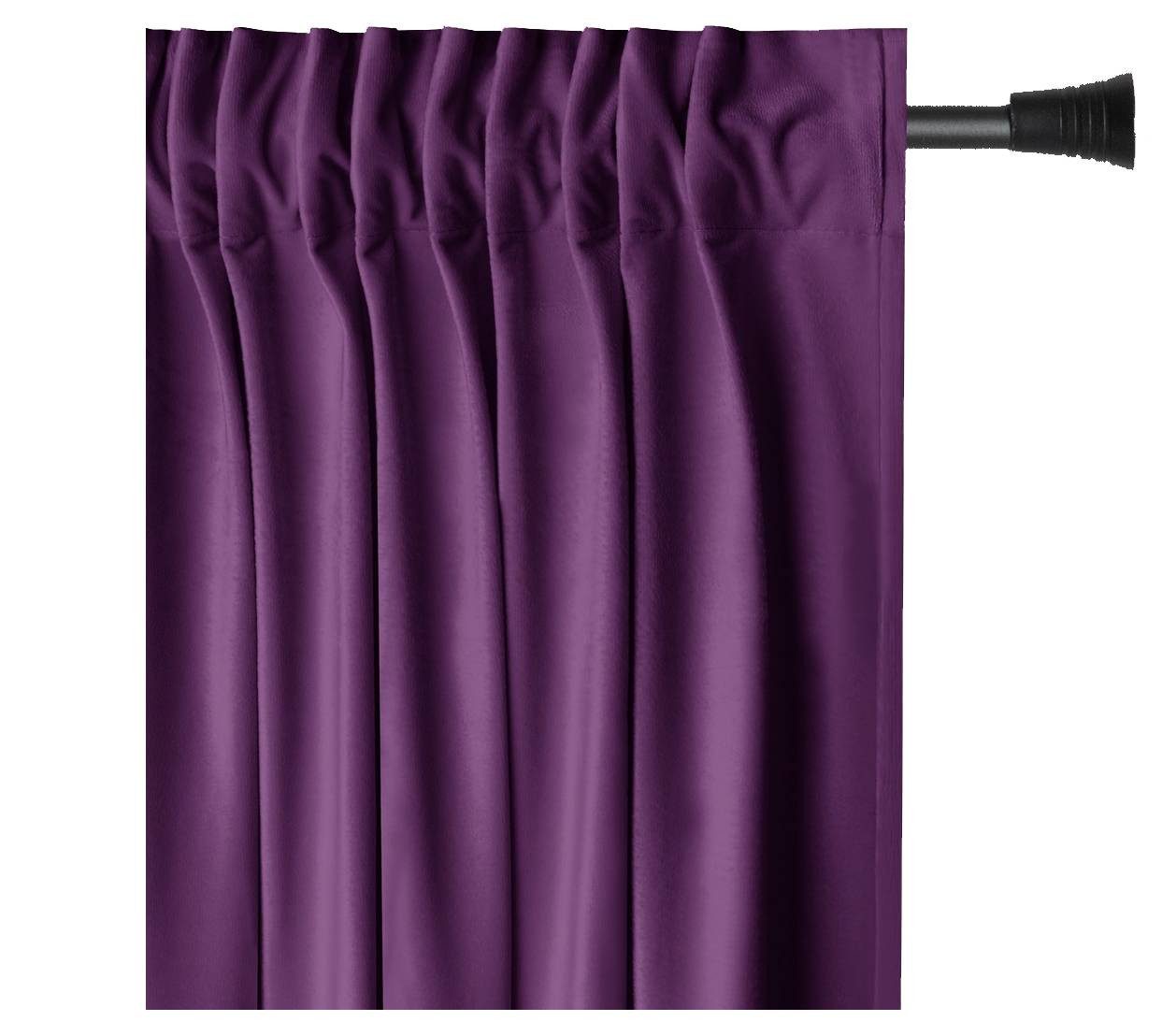 AmeliaHome Gardine Gardine Kräuselband Vorhang VerdunkelndSamt Textil Multi günstig online kaufen