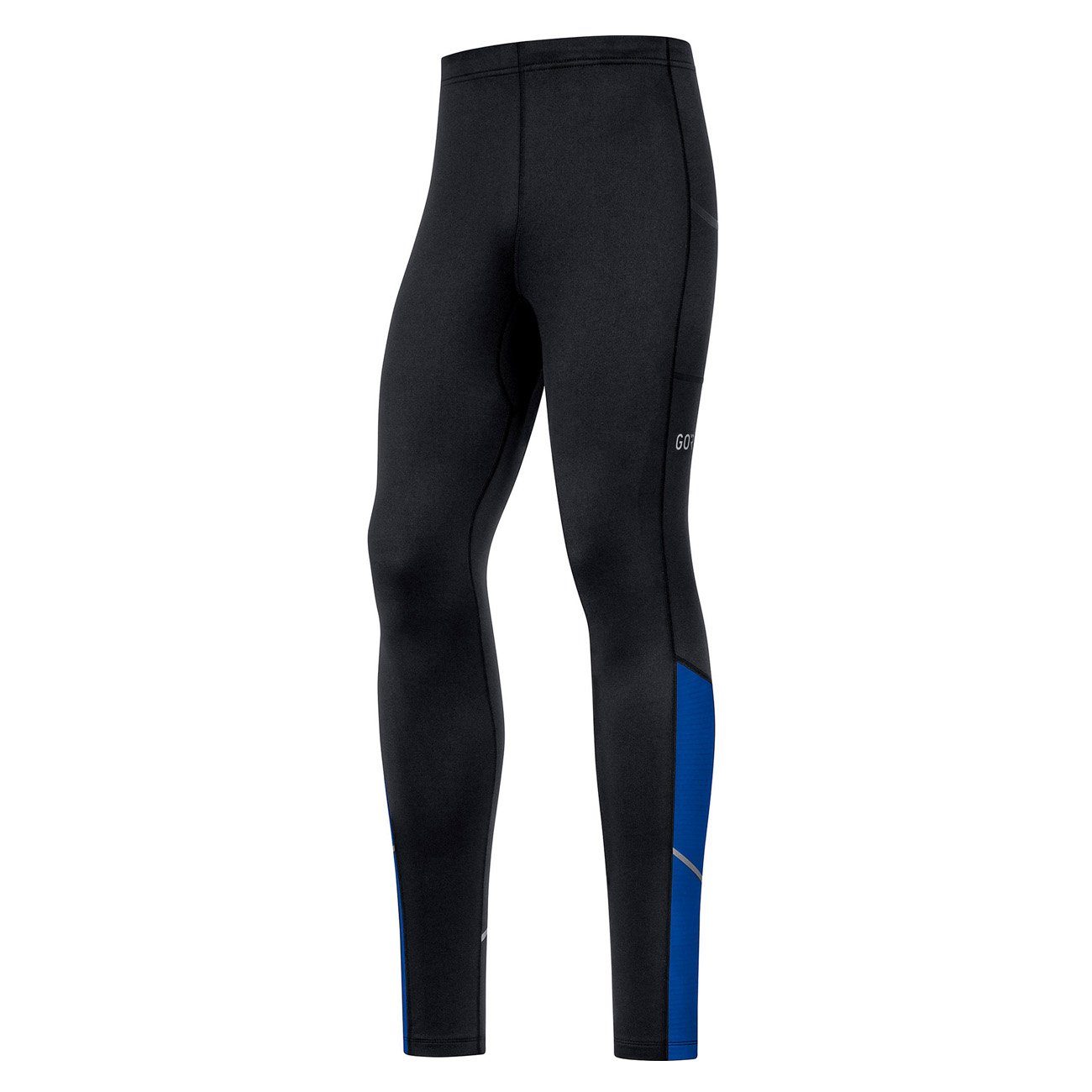 GORE® Wear Laufhose Gore Wear R3 Thermo Tights Herren Black Ultramarine Blue
