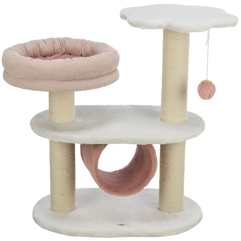 TRIXIE Kratzbaum Kratzbaum Isabella - weiß/altrosa - 70 cm