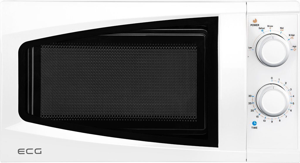 ECG Mikrowelle, Mikrowelle, 20,00 l, 6 Leistungsstufen, Auftaufunktion