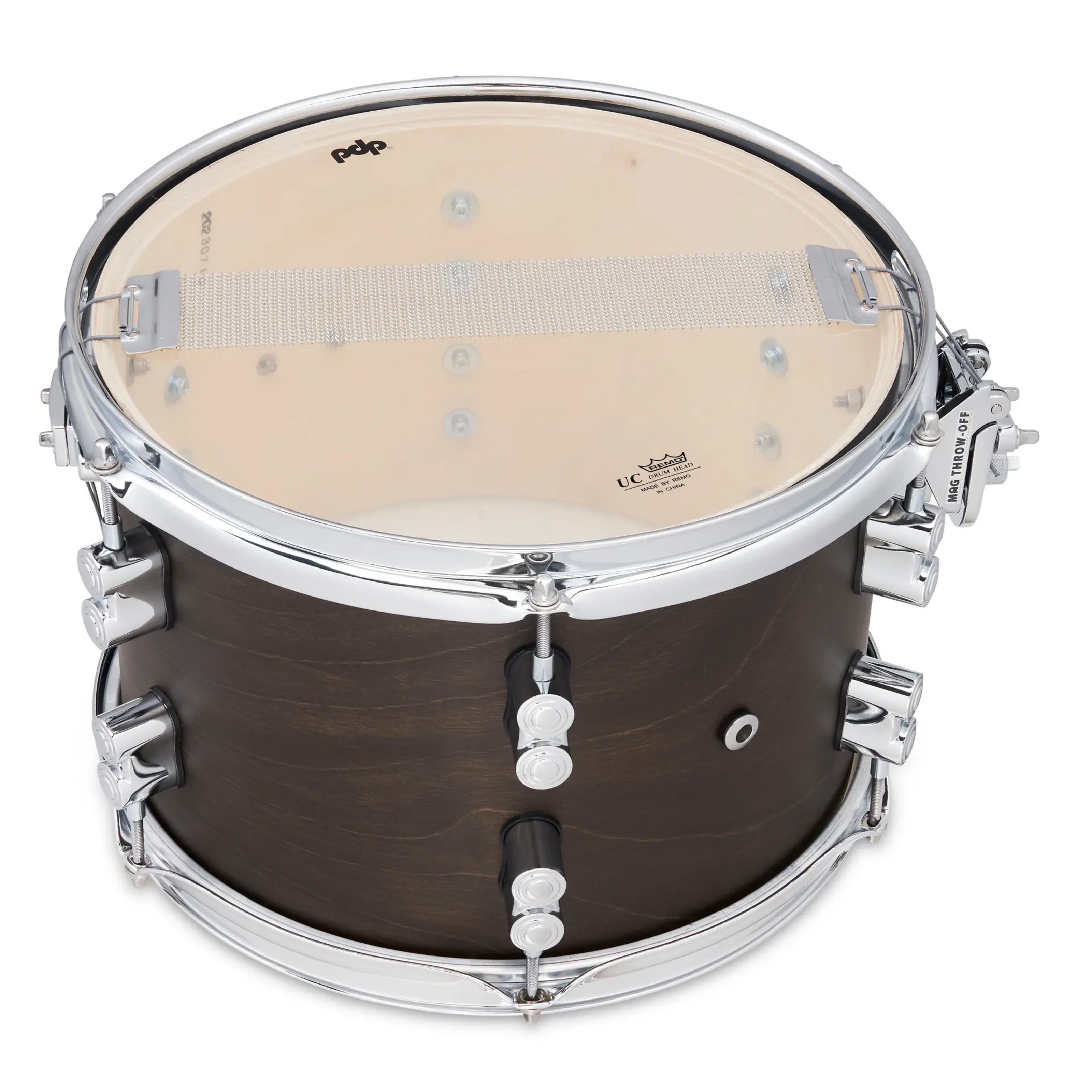 pdp Snare Drum, Schlagzeuge, Snare Drums, Concept Dry Maple Snare 12"x8" Satin Walnut Stain - Snare Drum