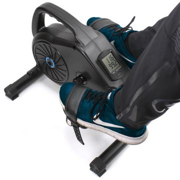 @tec Fußtrainer Vita & Bike Mini Heimtrainer, Fitness Trainer mit 8-stufigen Magnetwiderstand für Armen und Beinen