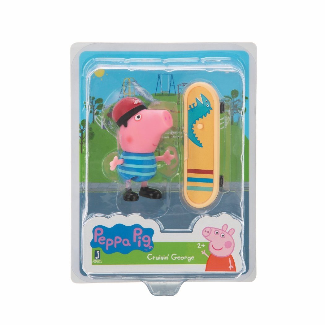 Peppa Pig Lernspielzeug 4er Set und mit Figuren Zubehör verschiedenen Peppa