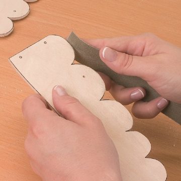 Pebaro Kinder-Werkzeug-Set Laubsäge-Set im Holzschrank Unser Klassiker mit Stahlwerkzeugen, 402S