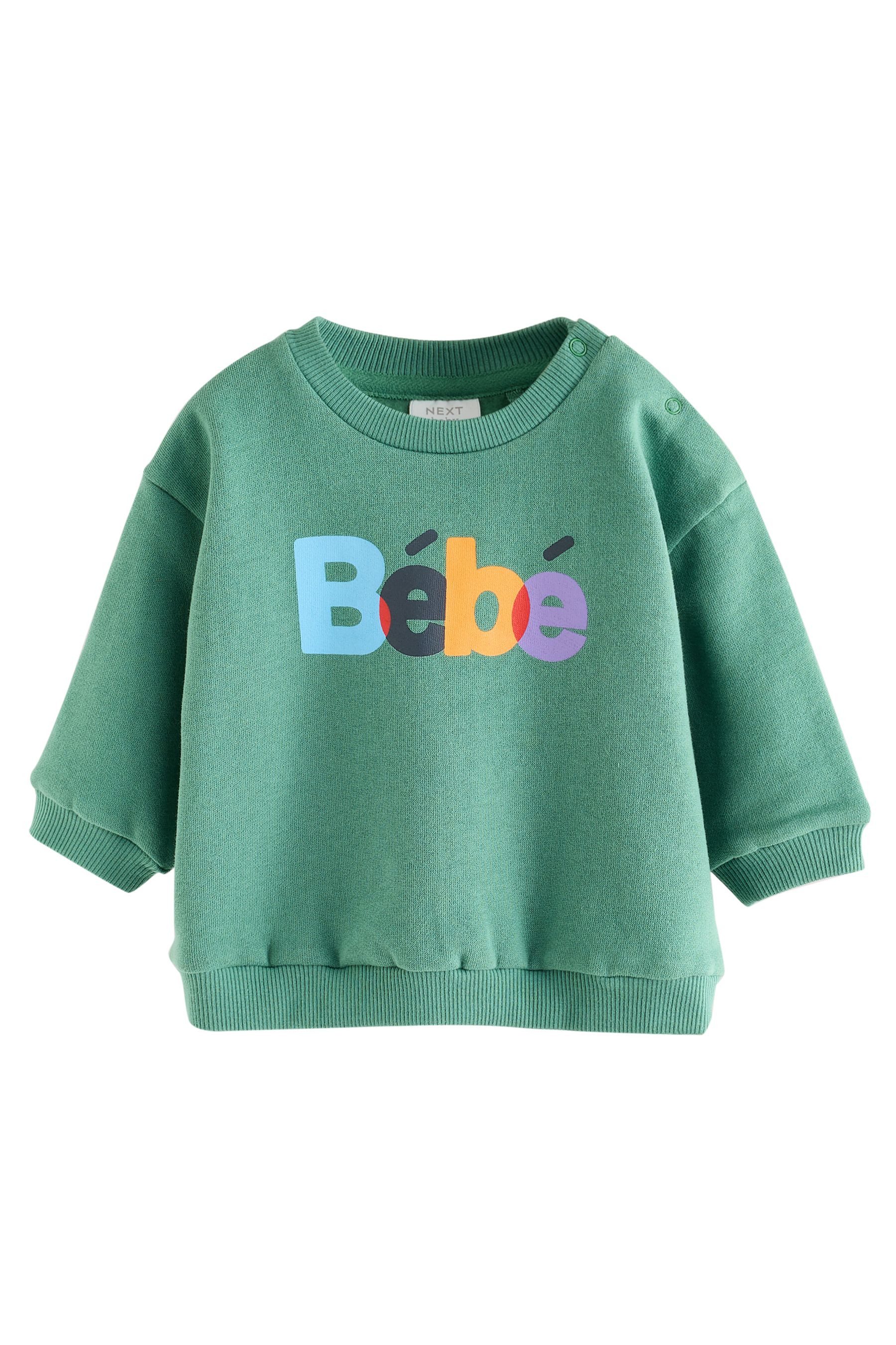 Next Top & Hose Babyset aus Sweatshirt und Hose (2-tlg) – Bild 2 von 5