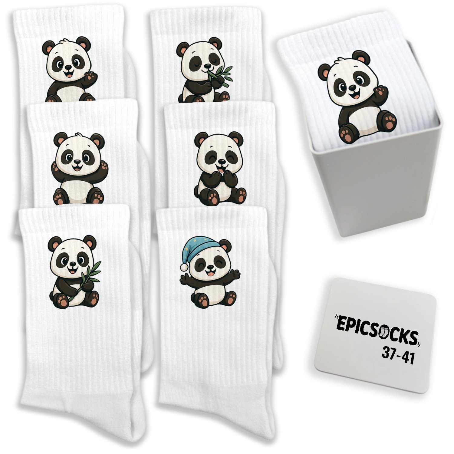 speecheese Freizeitsocken epicsocks Panda Liebe Socken in 37-41 im günstig online kaufen