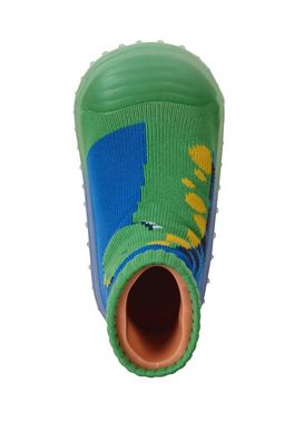 Sterntaler® Basicsocken Adventure-Socks Dino (Fliesensocken mit Anti-Rutsch-Sohle und süßen Motiven) Rutschsocken mit Vollplüsch im Sohlenbereich, ABS- Söckchen