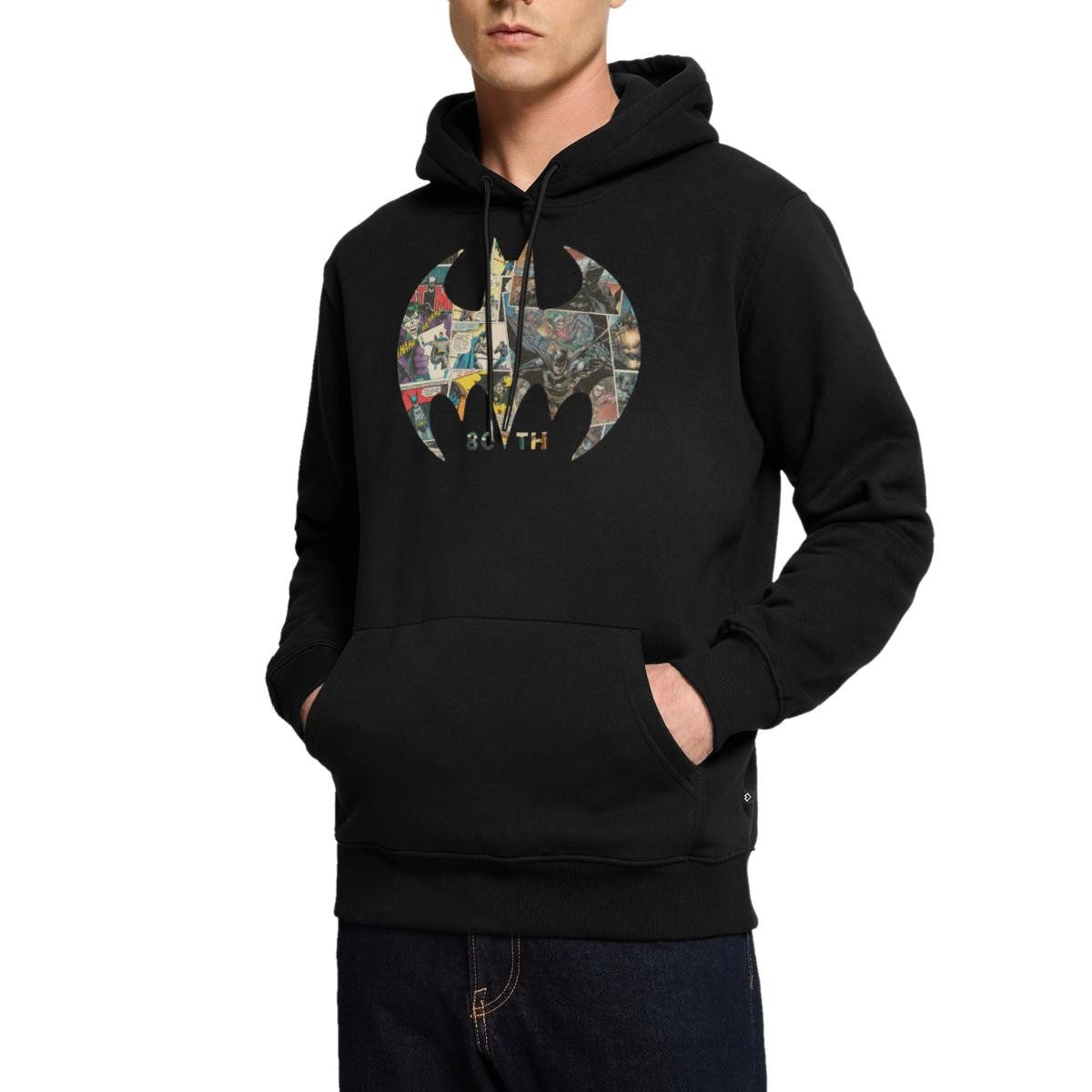 Hoodie Batman 80 Jahre Comic Herren Premium Hoodie