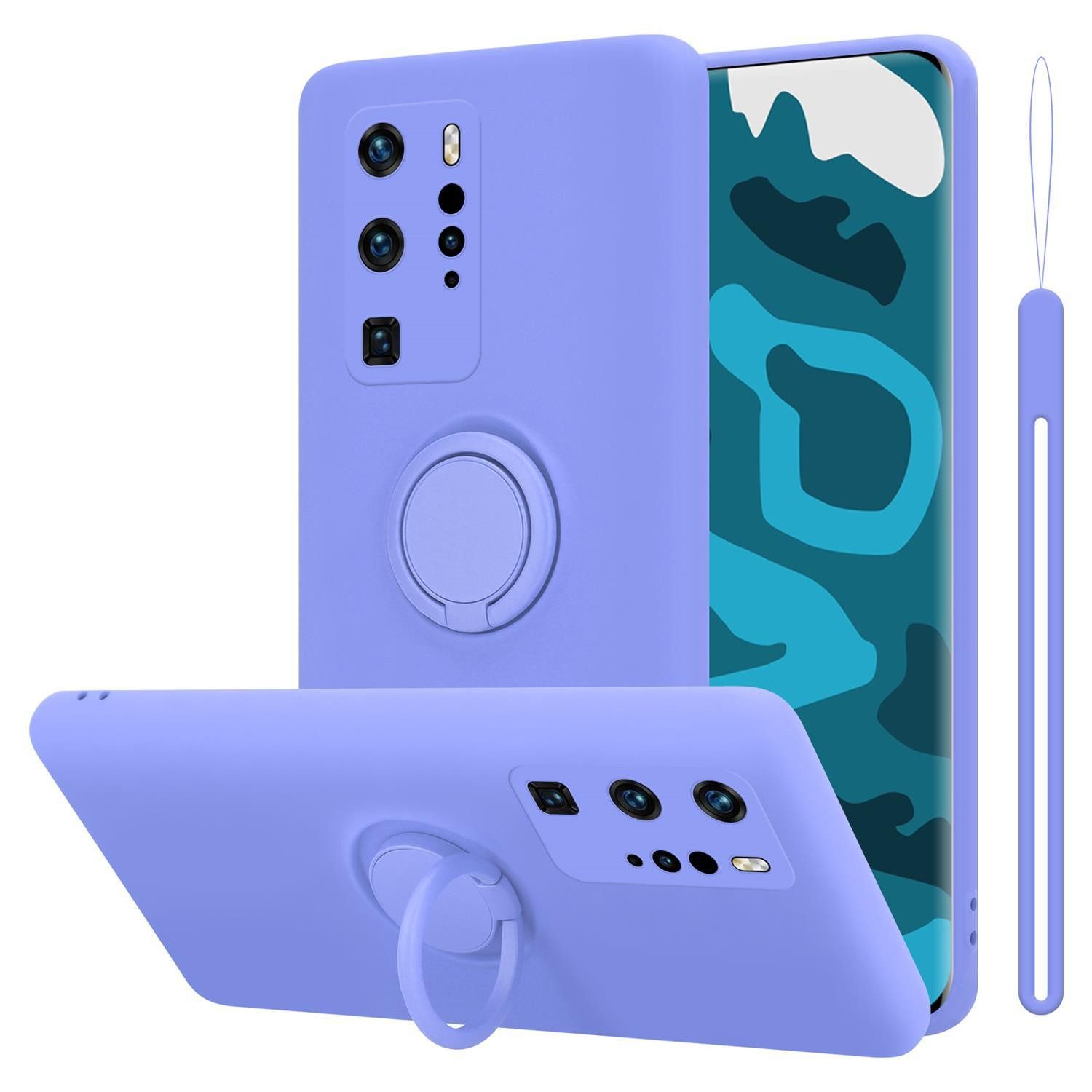 Cadorabo Handyhülle für Huawei P40 PRO / P40 PRO+ Hülle Huawei P40 PRO / P40 PRO+, Robustes Hard Case - Handy Schutzhülle - Hülle - Back Cover Bumper