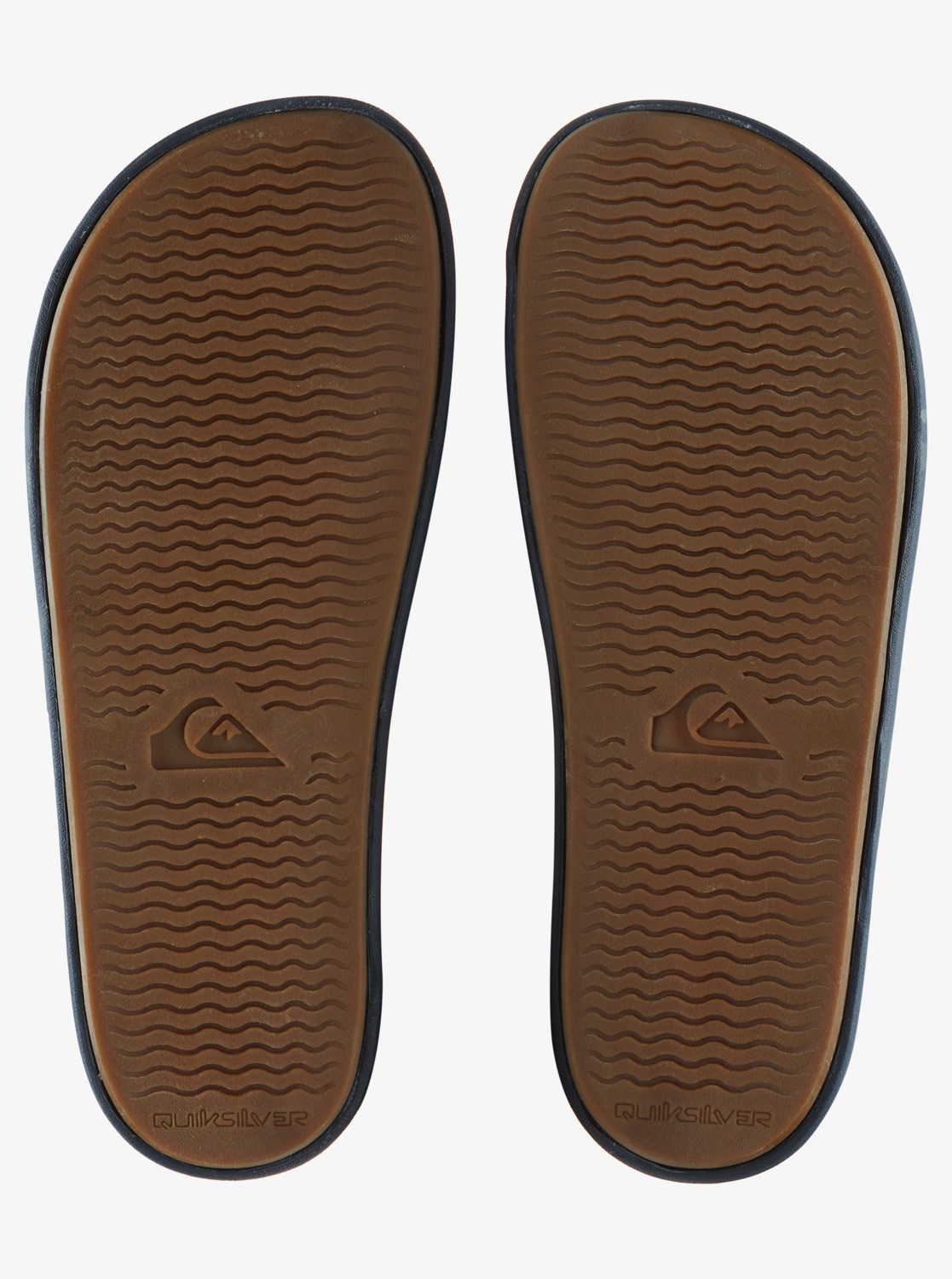 3 Sandale Slide Blue Wordmark Quiksilver Rivi