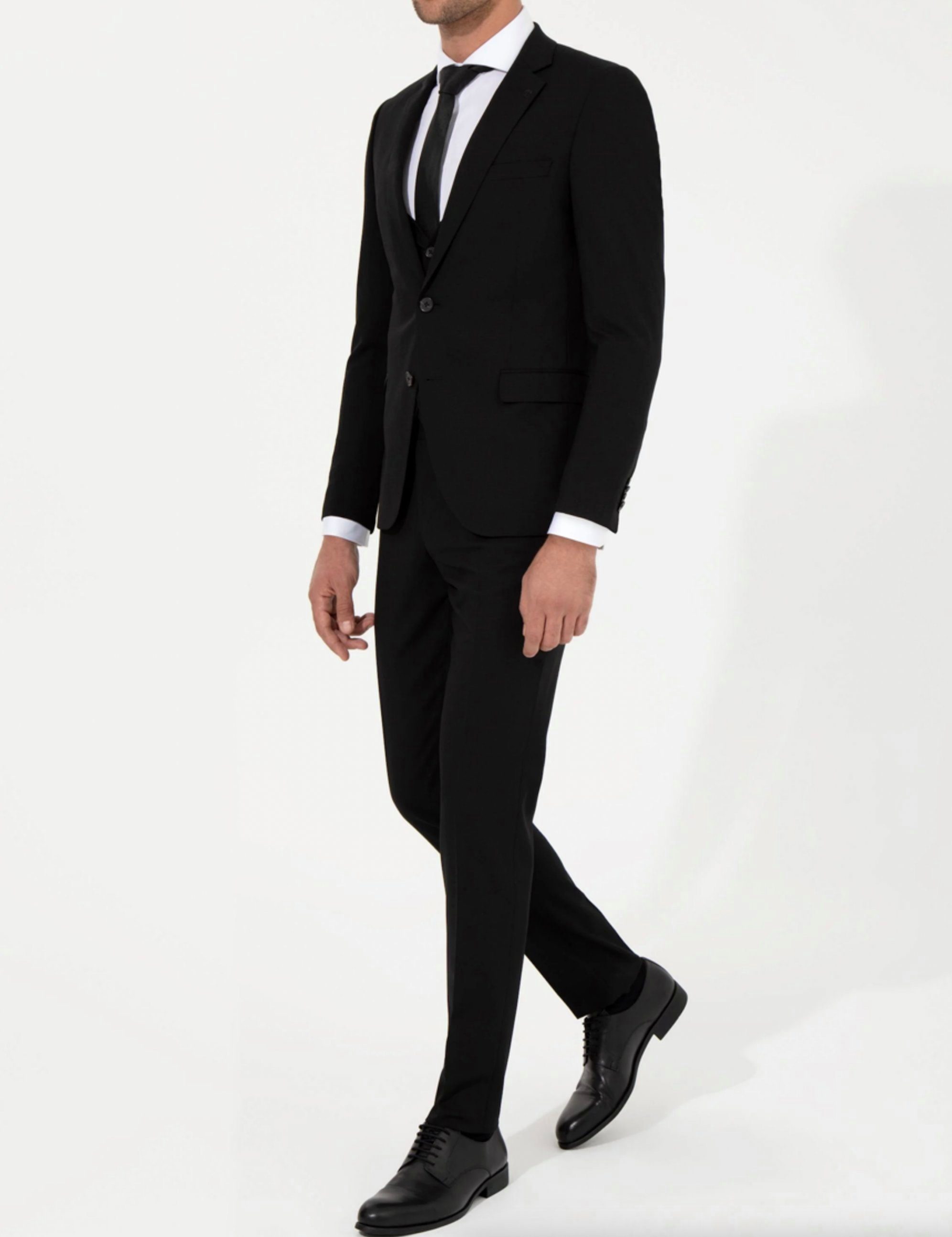 Keskin Collection Anzug 3-teilig Keskin Collection Anzug 3 teilig Schwarz G günstig online kaufen