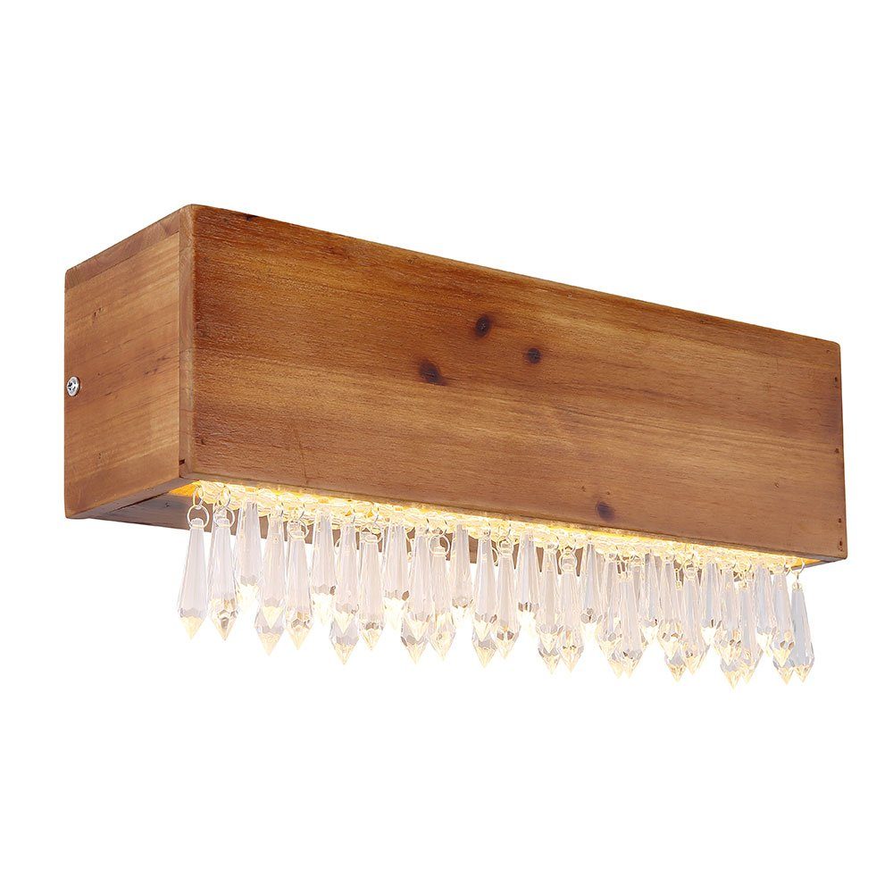 GLOBO LIGHTING LED Wandleuchte, LED-Leuchtmittel fest verbaut, Warmweiß, Wa günstig online kaufen