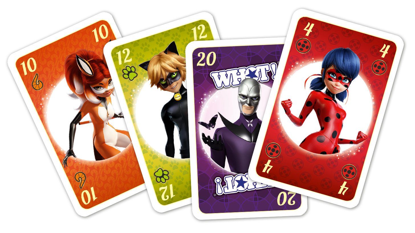 WHOT! Winning Moves Miraculous Kartenspiel Spiel,