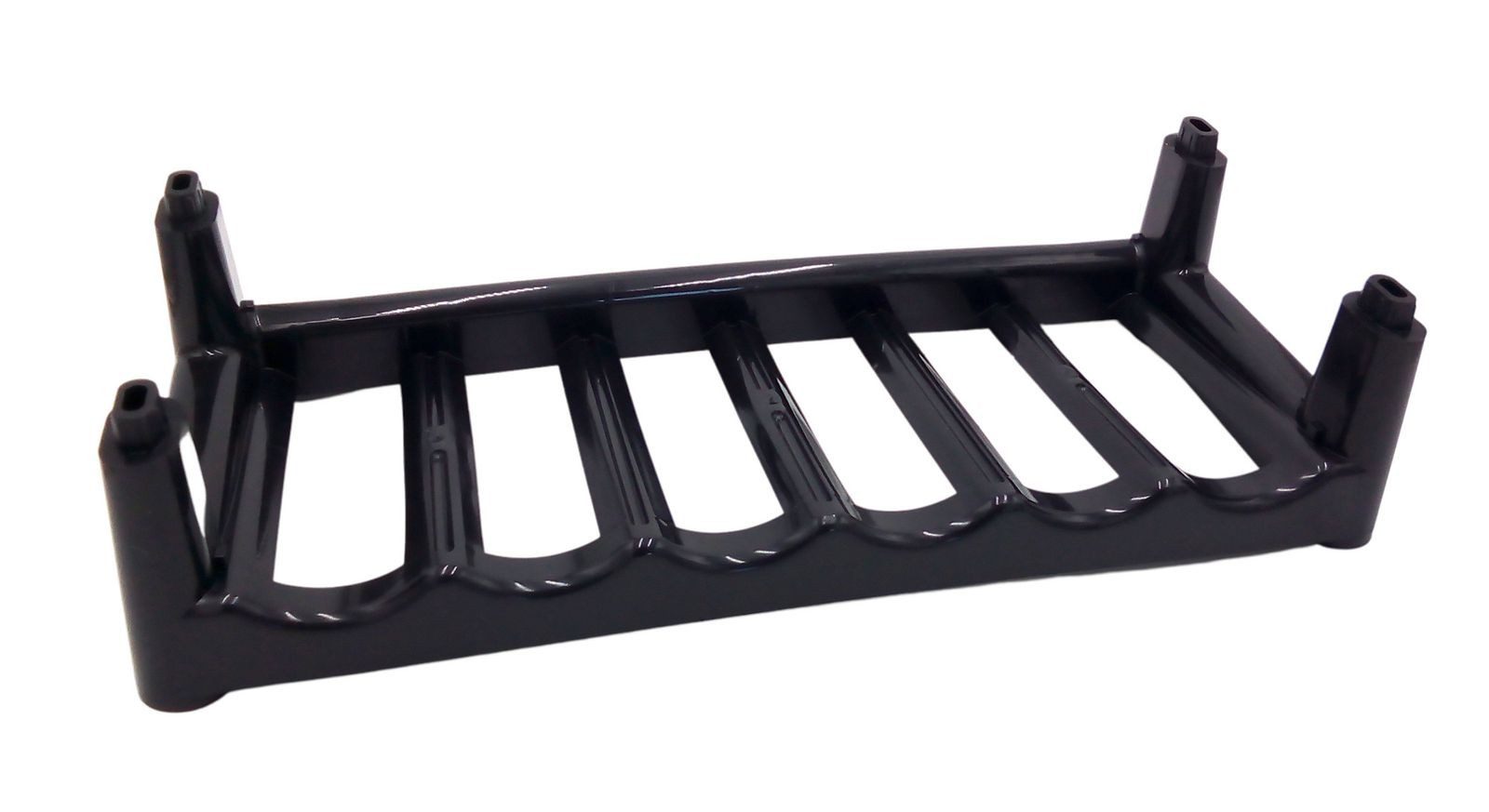 Heidrun Flaschenregal Weinregal Schwarz Stapelregal Flaschenständer für 6 Flaschen Regal