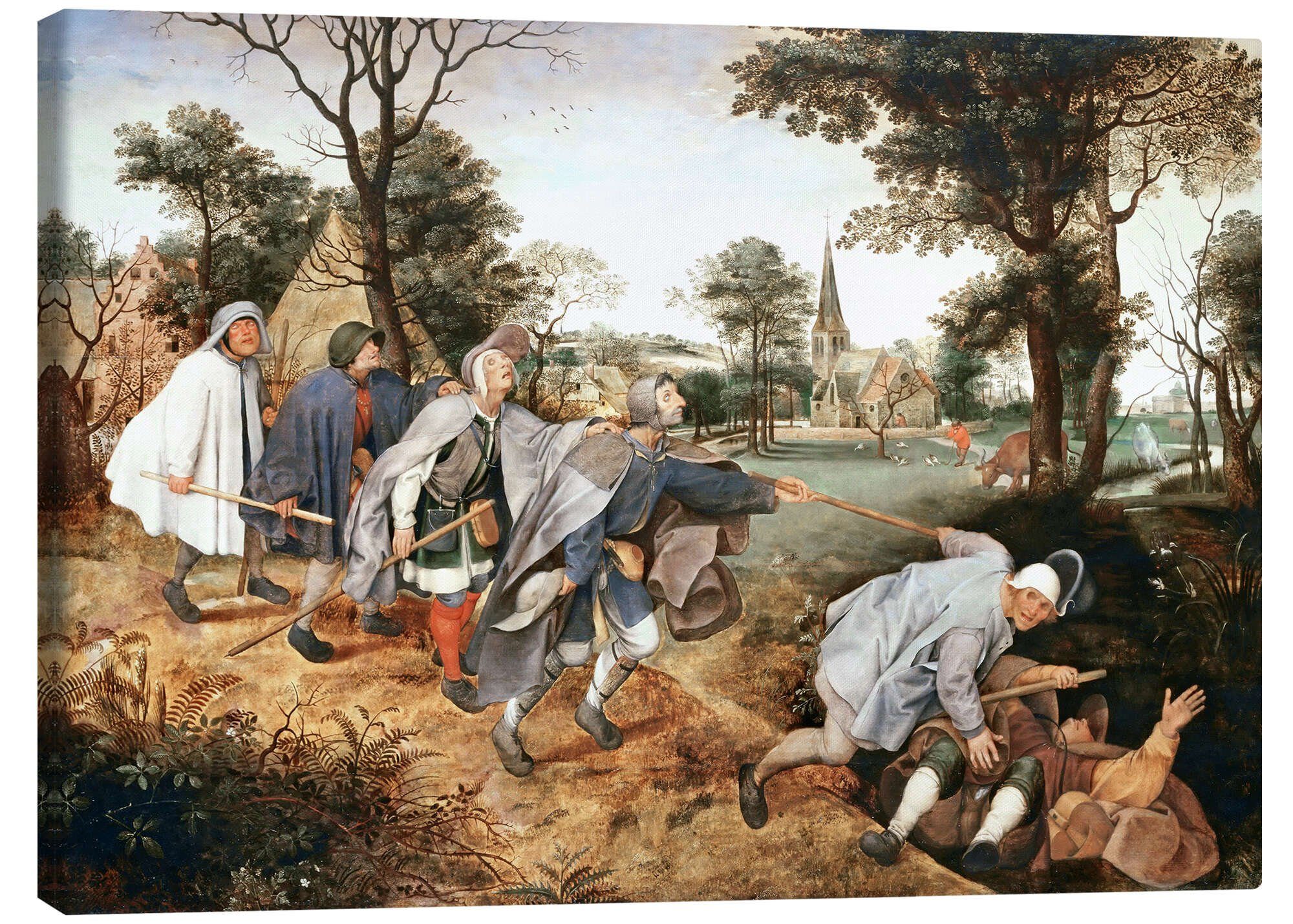 Leinwandbild Pieter Brueghel d.Ä.