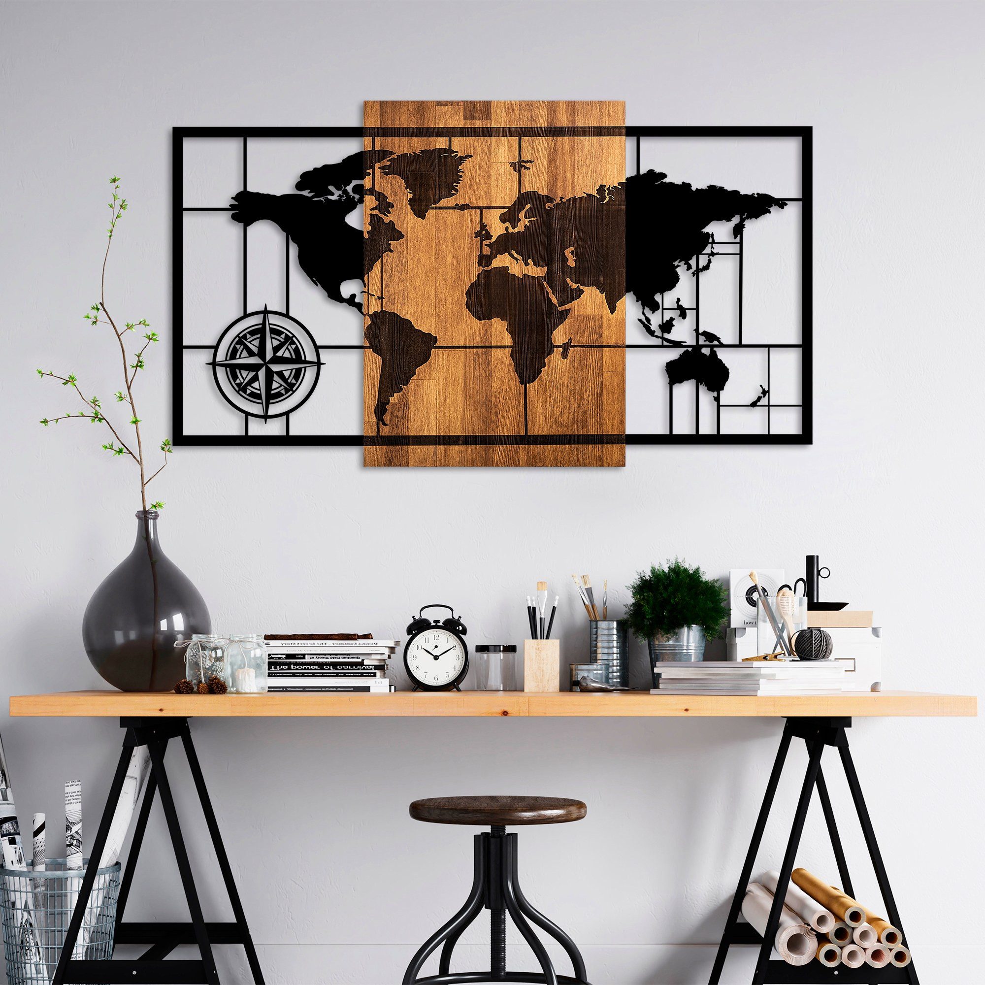 Wallity Wanddekoobjekt 100% WOODEN günstig online kaufen