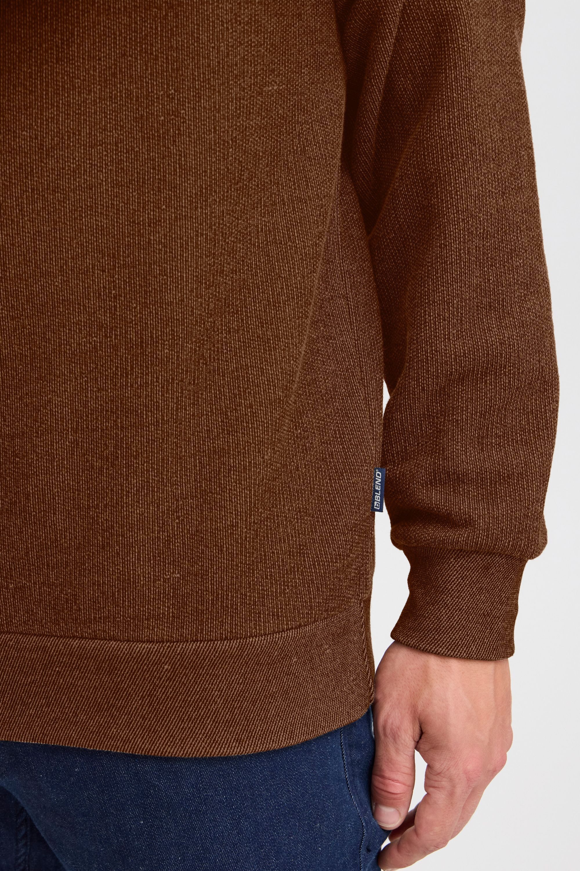 Blend Strickpullover BHSweatshirt Lässiger Sweatpullover mit Print